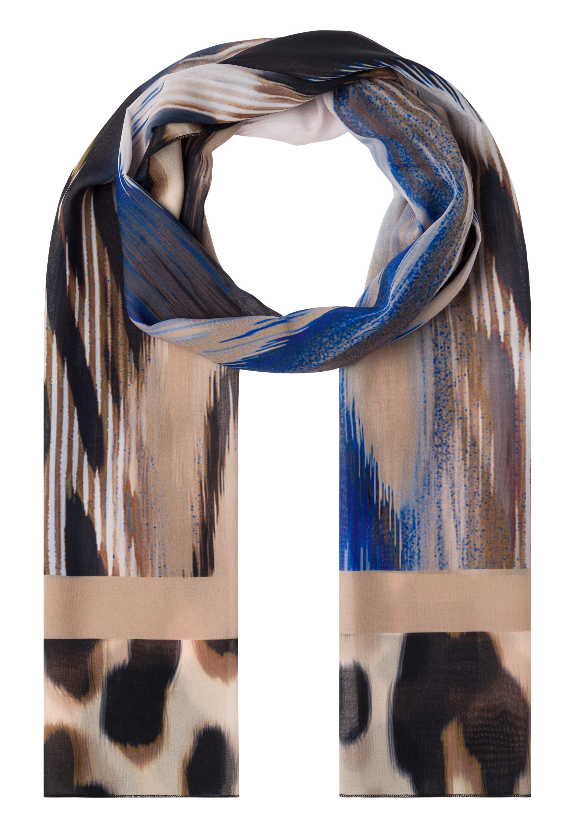 Tuch mit stilvollem Print Tuch mit stilvollem Print - Produktbild 2