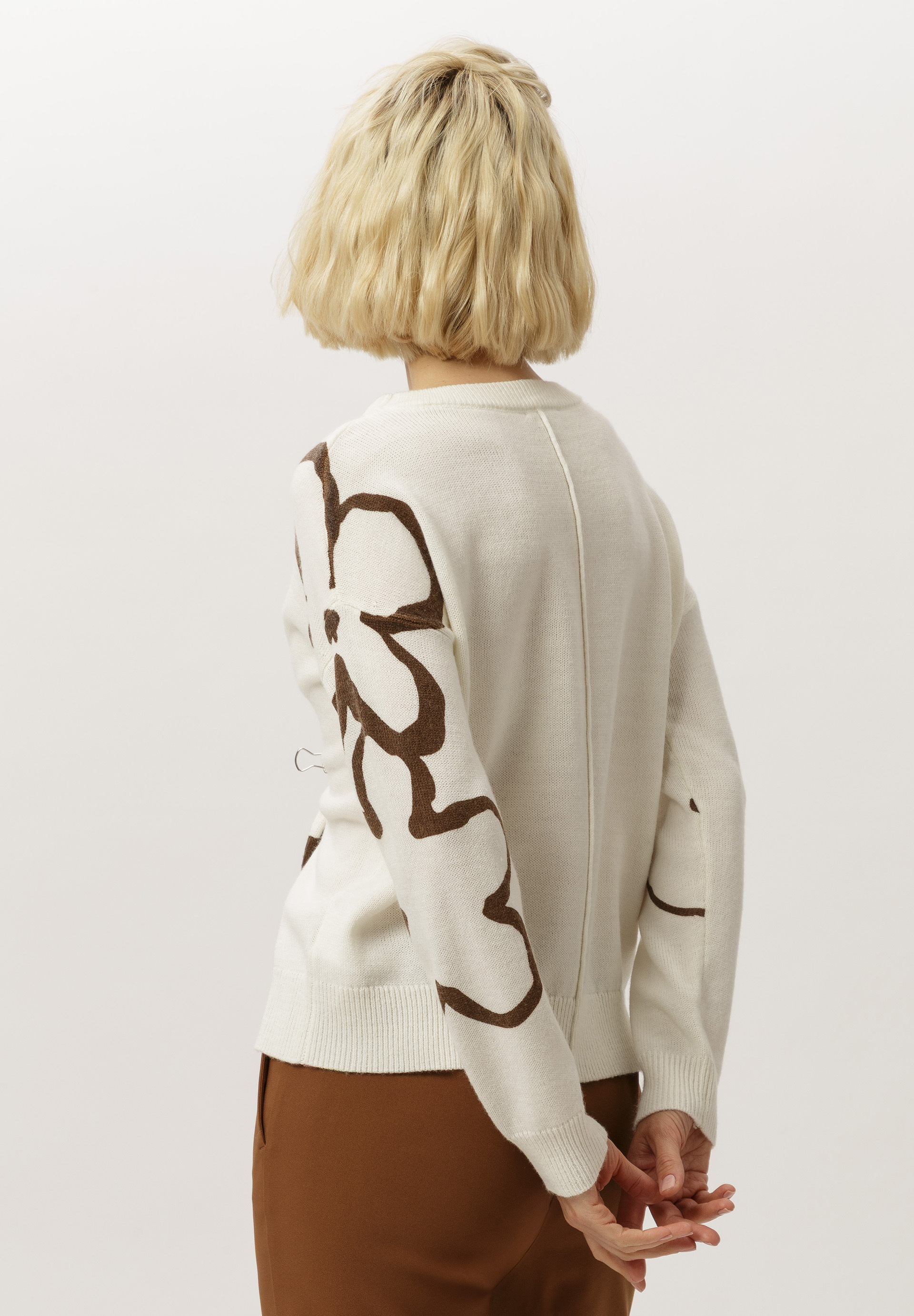 Strickwaren, Pullover, Erwachsener, Person, Frau