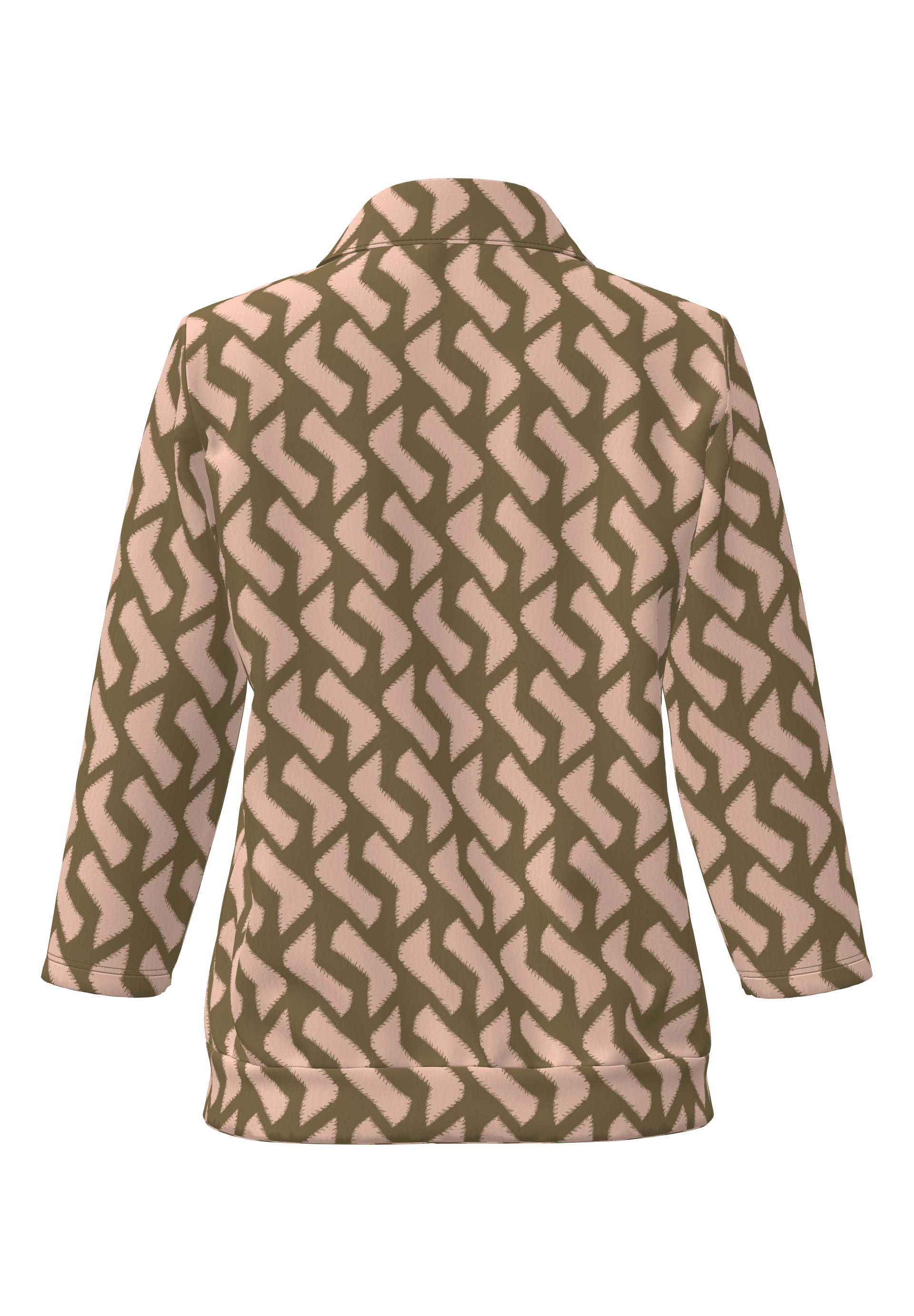Poloshirt mit Schmuckband - Bild 2 Langarm, Blazer, Mantel, Jacke, Bluse, Langarm, Blazer, Mantel, Jacke, Bluse, Langarm, Blazer, Mantel, Jacke, Bluse