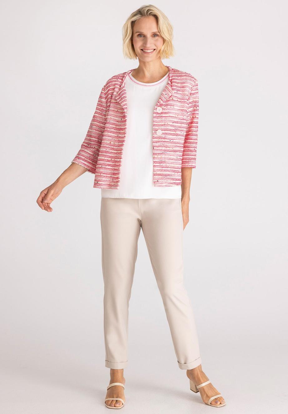 Lightweight jacket with button placket - Product Image 2