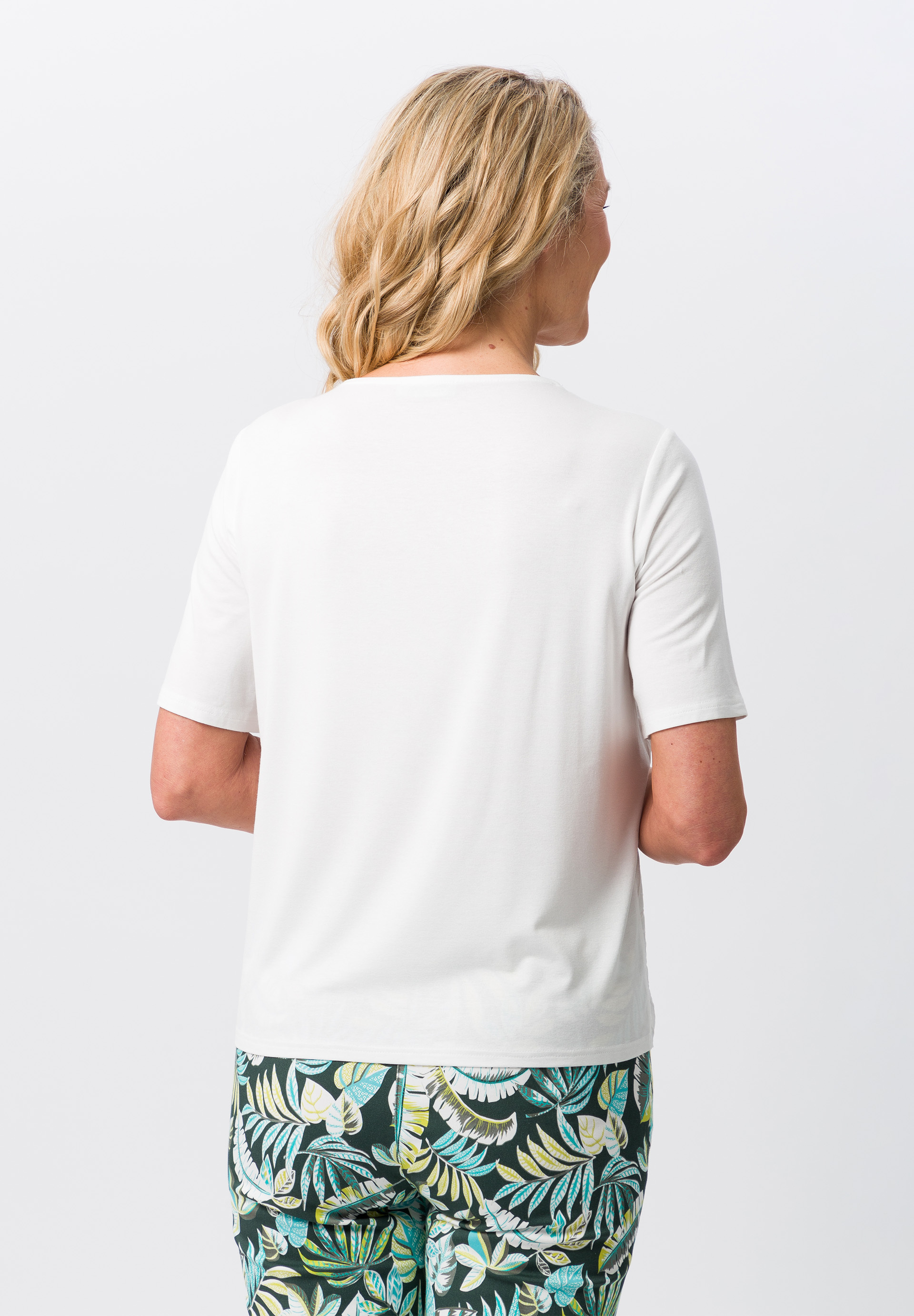 Blusenshirt mit Strukturdesign - Bild 2