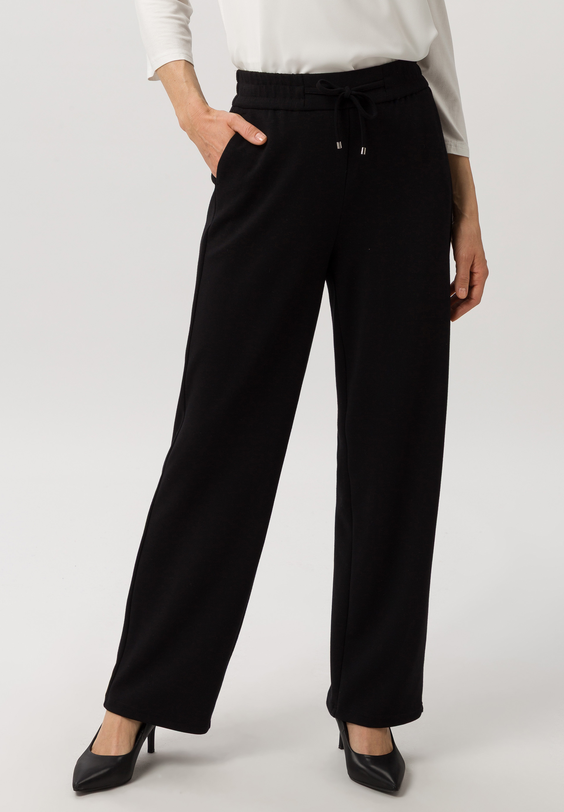 Wide leg pants With tie belt Wide leg pants With tie belt - Product Image 1