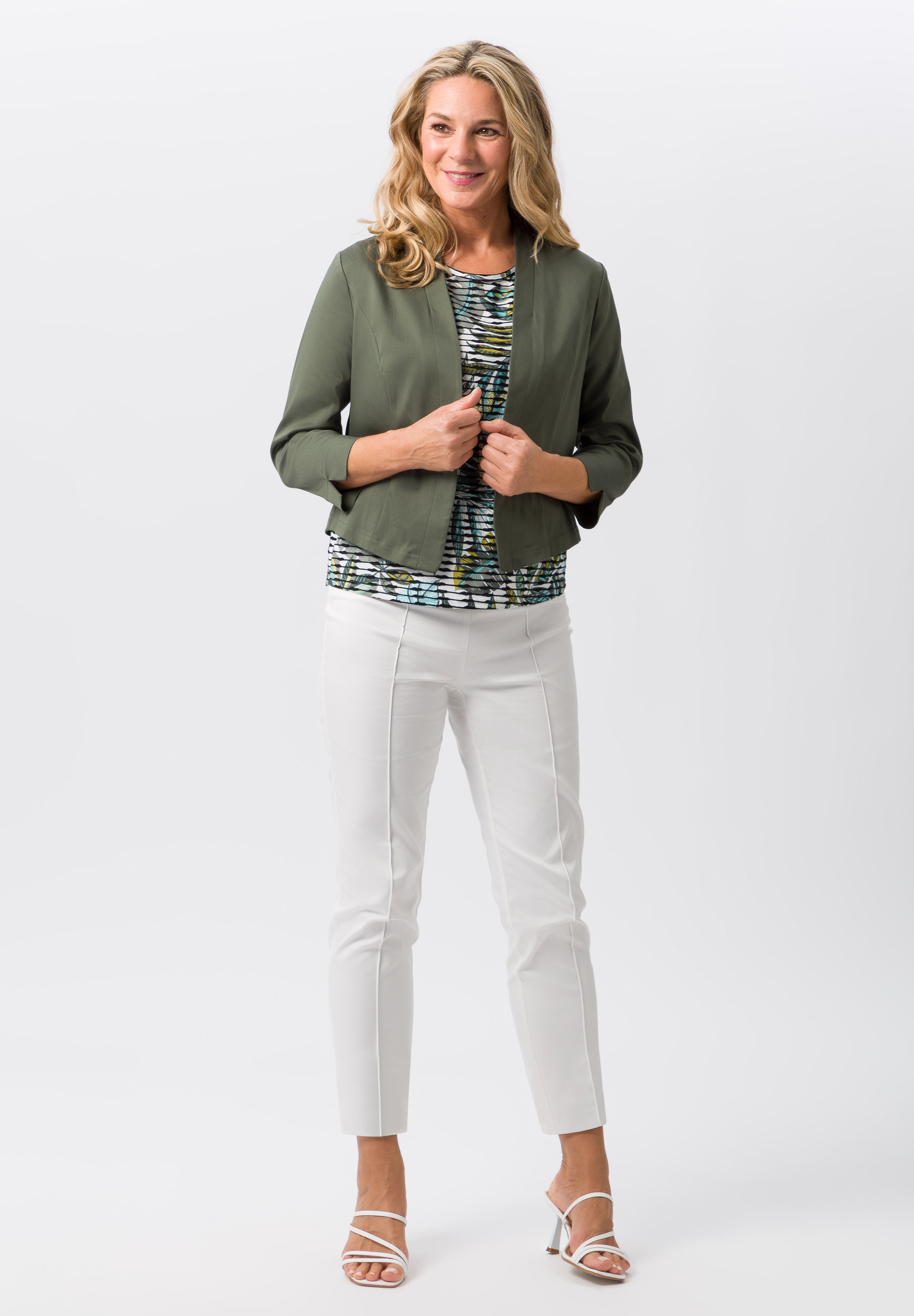 Leichtjacke mit unifarbenem Design - Produktbild 2