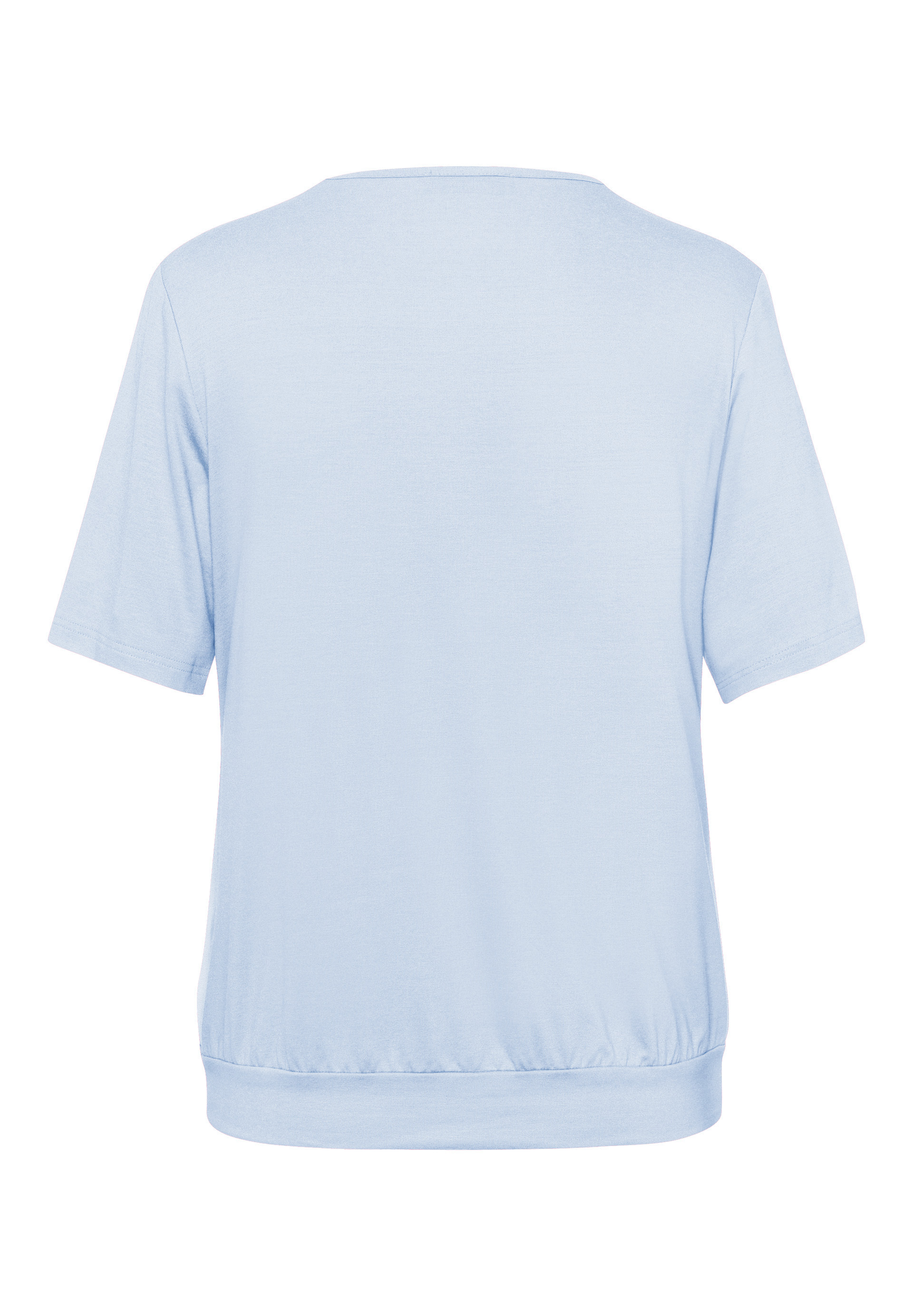 Blusenshirt im Materialmix - Bild 2