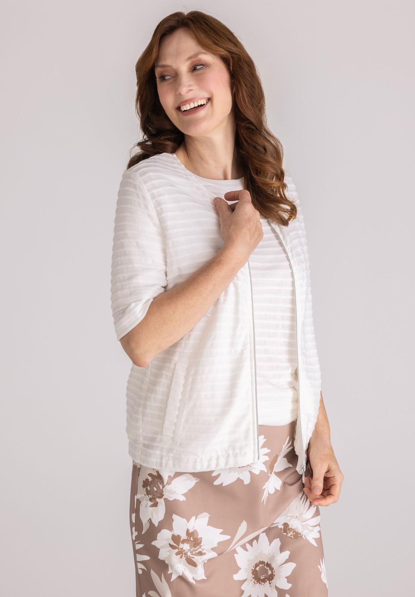 Leichtjacke mit Rippbündchen - Produktbild 1