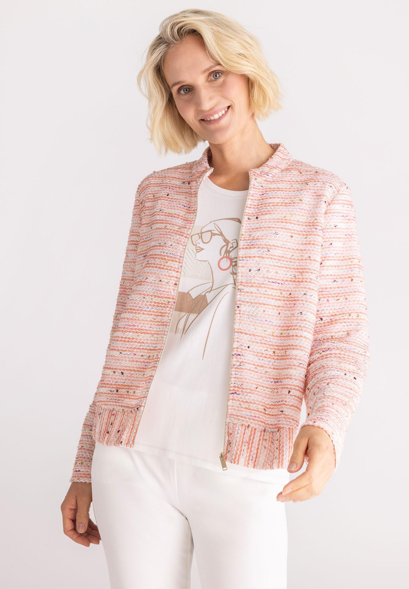 Leichtjacke mit Strukturmuster - Produktbild 1