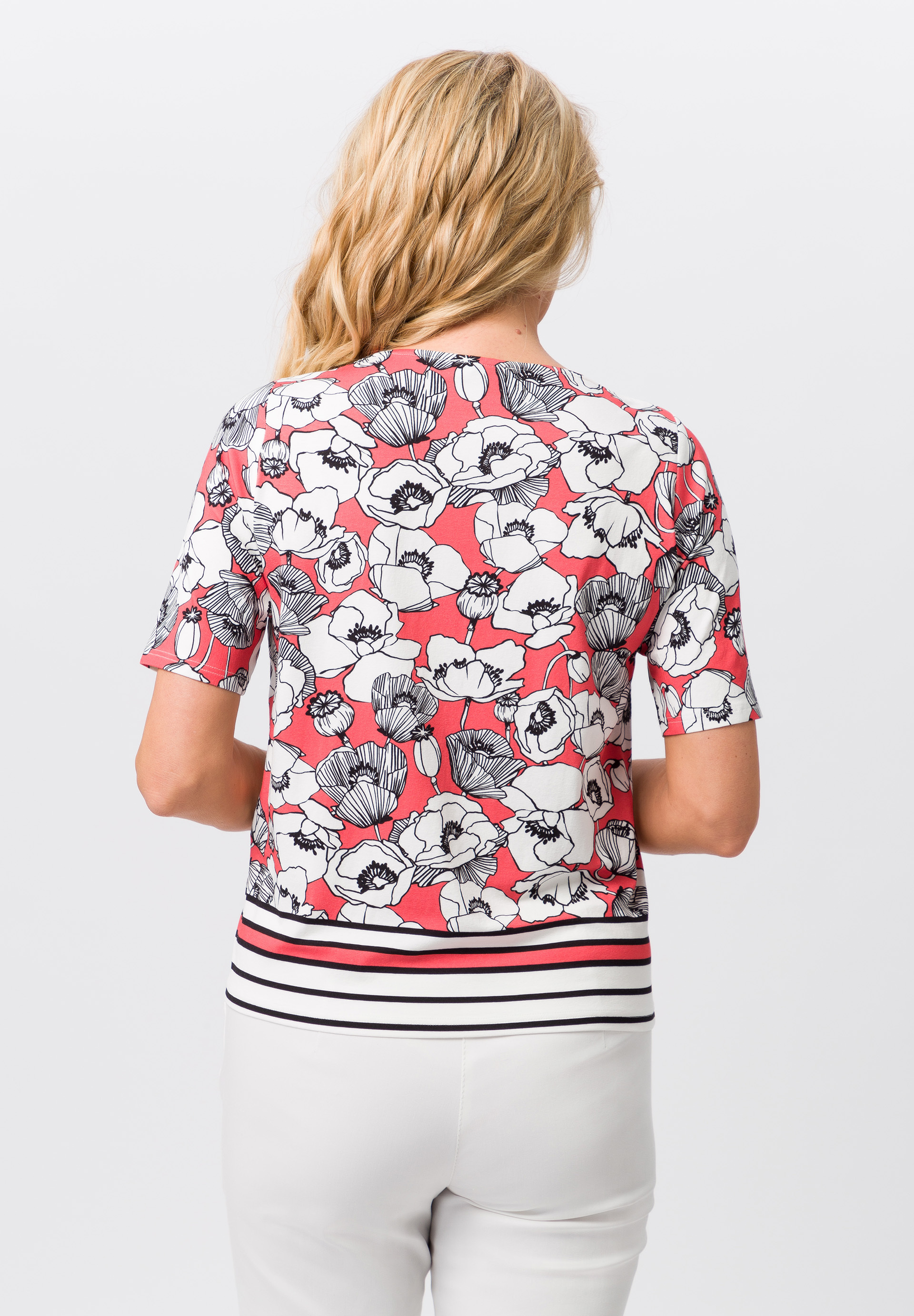 Shirt mit einzigartigem Blütendessin - Bild 2