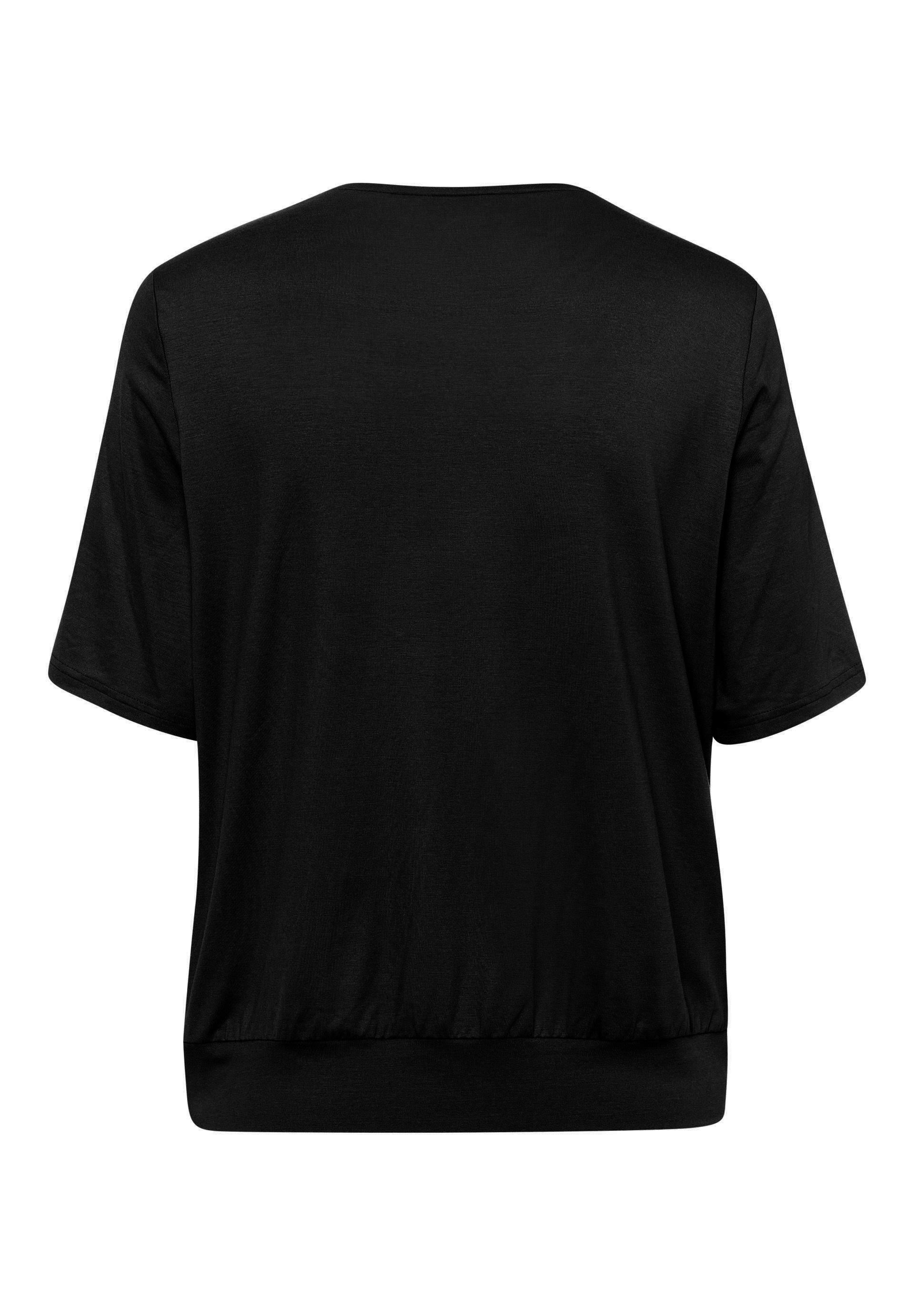Blusenshirt im Materialmix - Bild 2