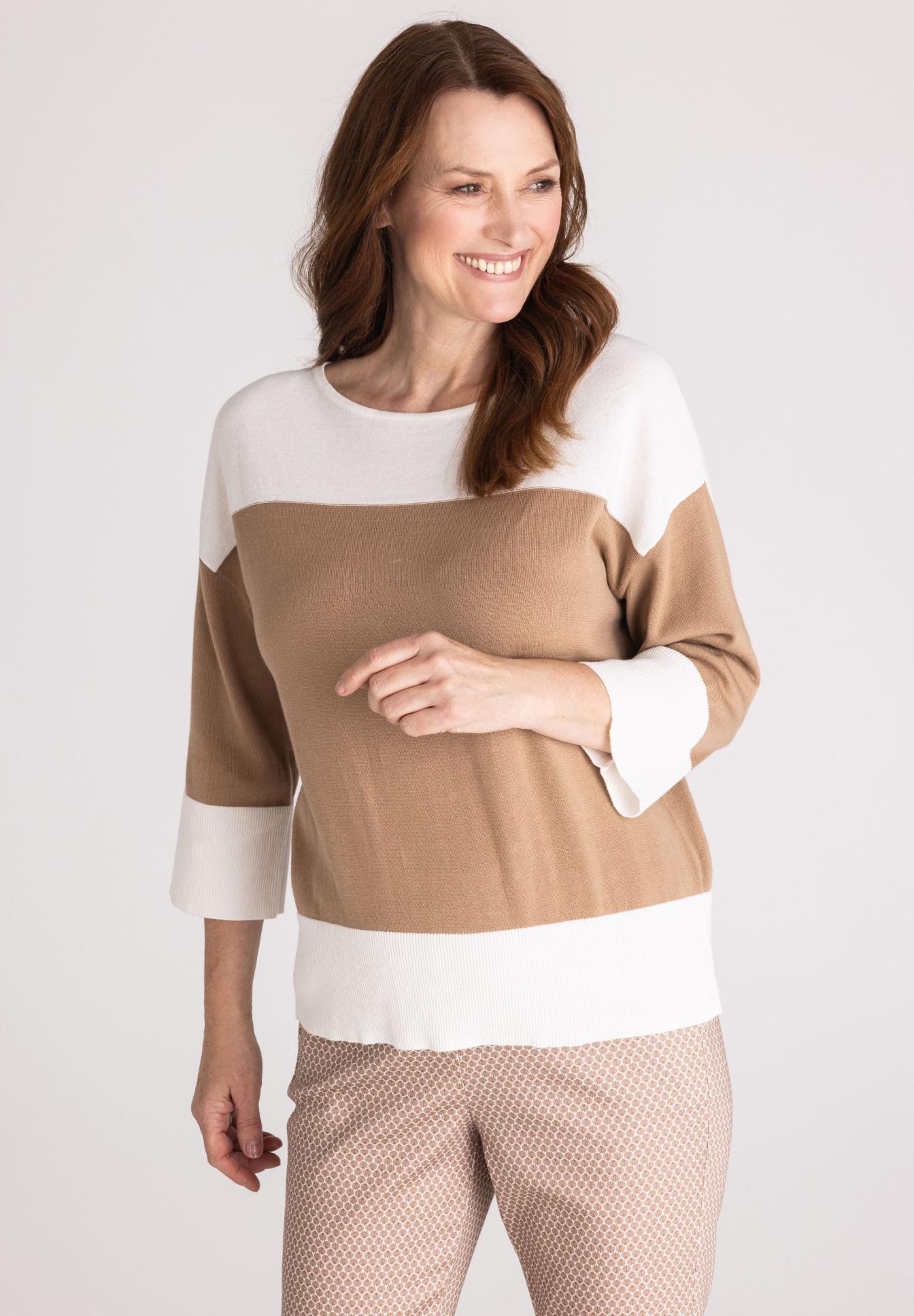 Strickpullover im Colorblocking Design - Produktbild 1