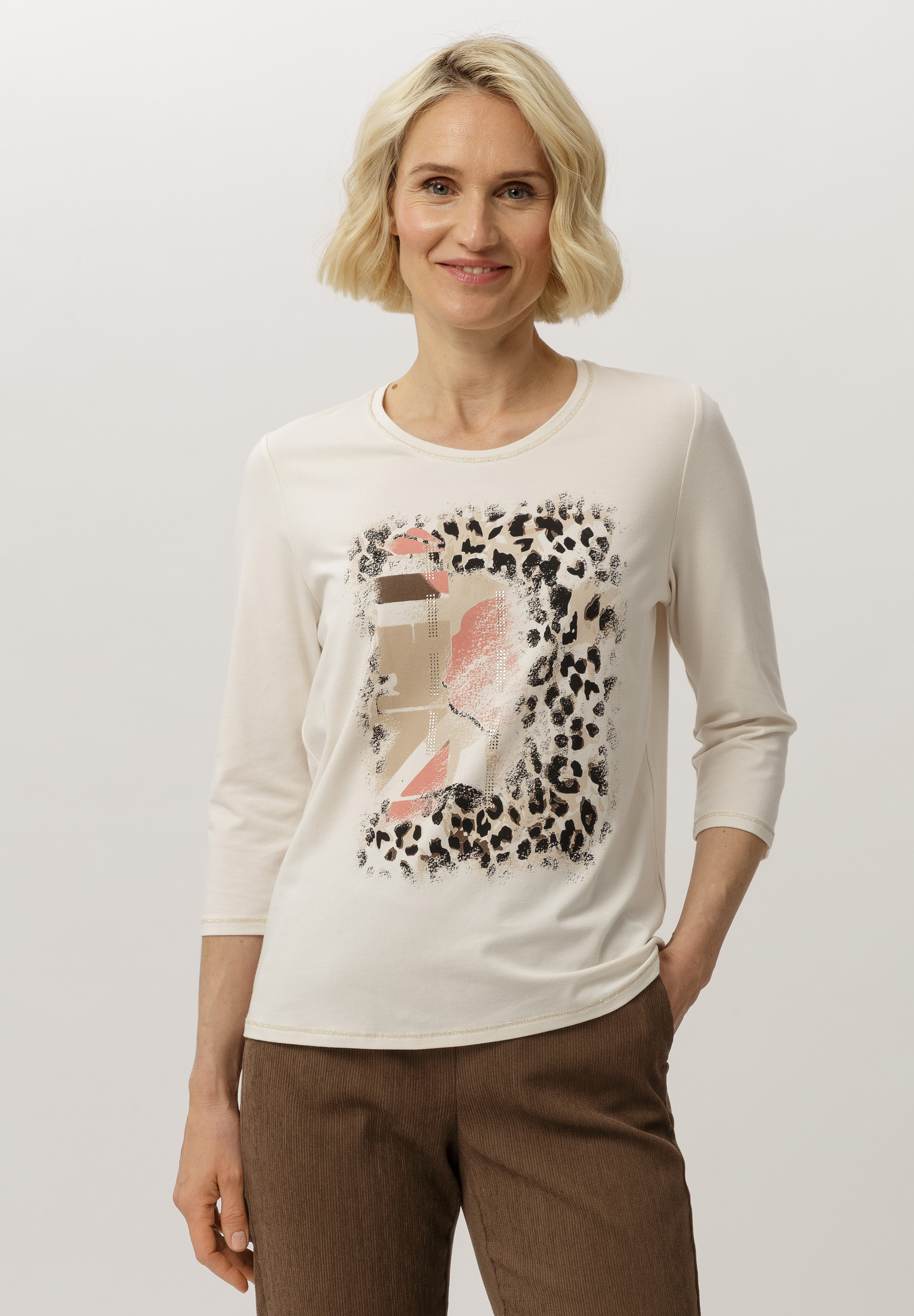 Shirt mit Placement-Print - Produktbild 1