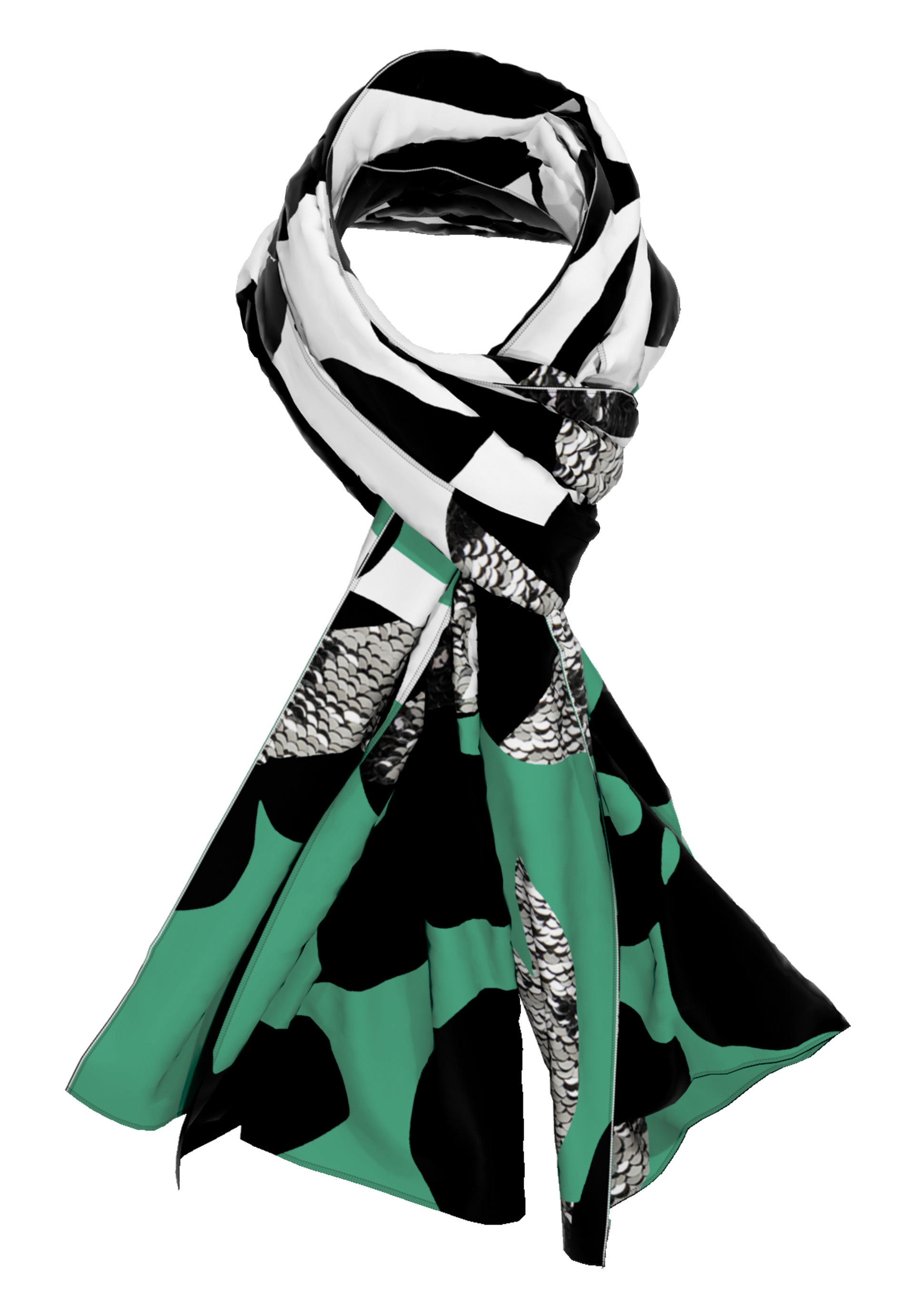 Cloth with modern print - Bild 4 Cloth with modern print - Bild 4