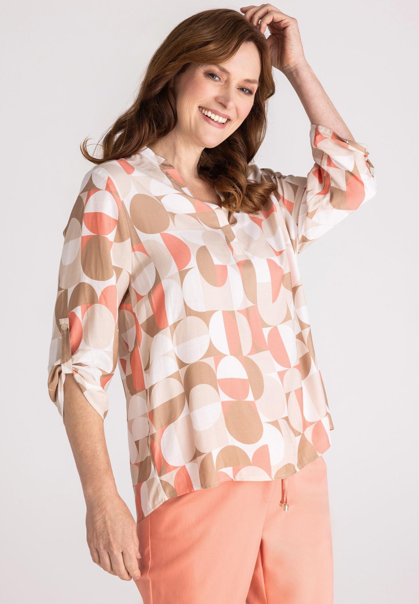 Bluse mit Ärmelumschlag - Produktbild 1