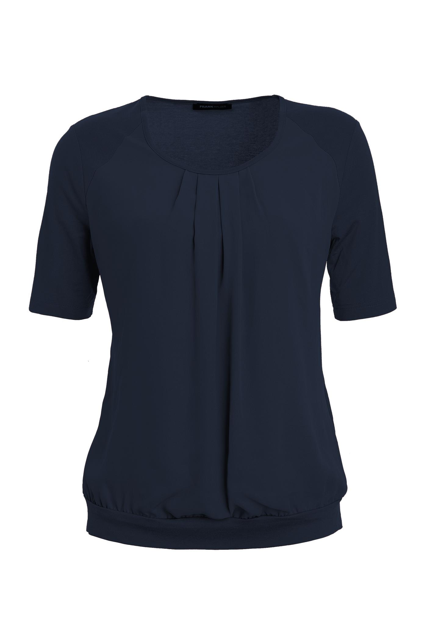 Blusenshirt mit leicht fallender Faltenpartie - Produktbild 1