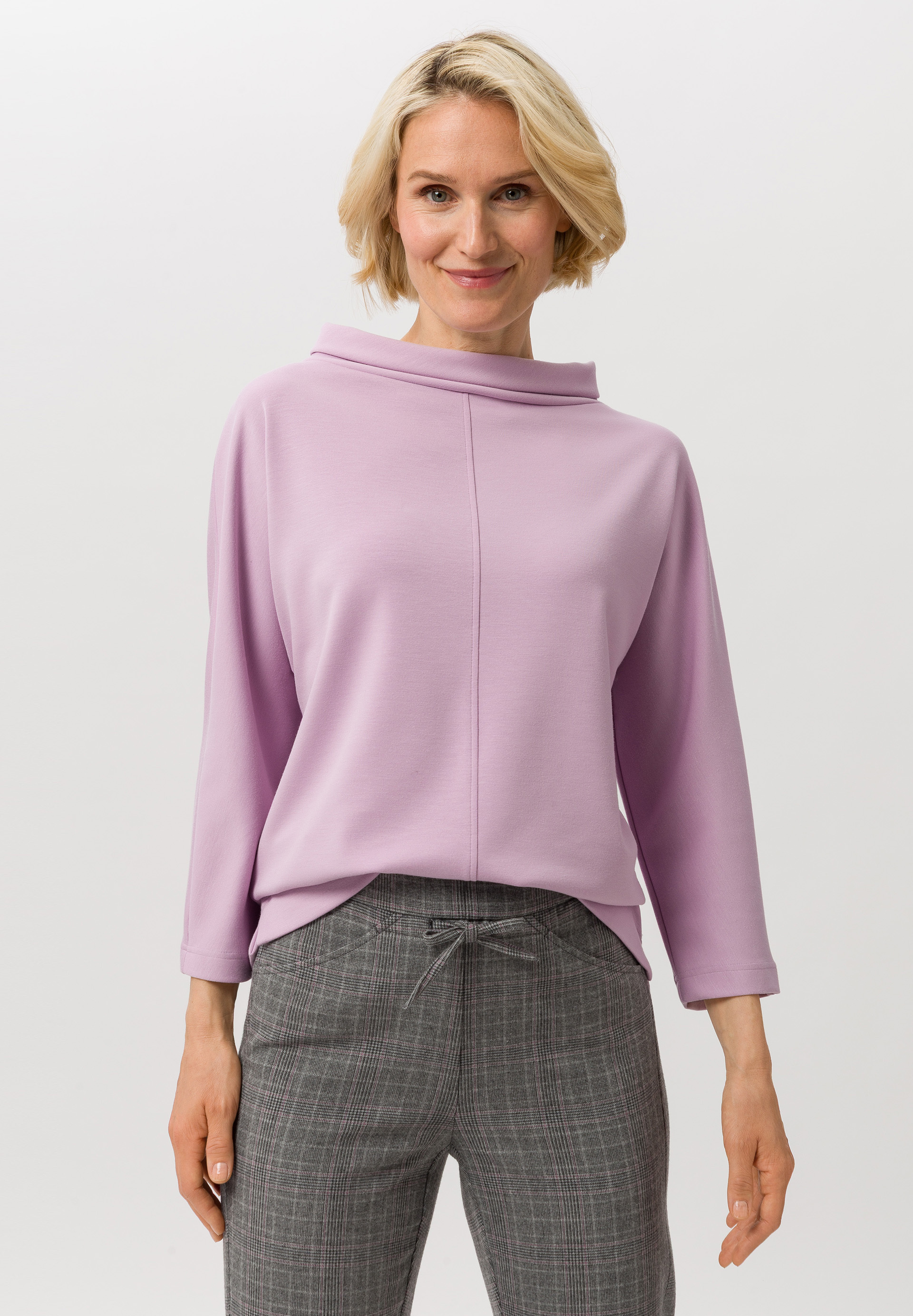 Sweatshirt Made from a soft modal blend - Bild 1 Bluse, Pullover, Erwachsener, Person, Frau, Bluse, Pullover, Erwachsener, Person, Frau, Bluse, Pullover, Erwachsener, Person, Frau, Bluse, Pullover, Erwachsener, Person, Frau, Bluse, Pullover, Erwachsener, Person, Frau