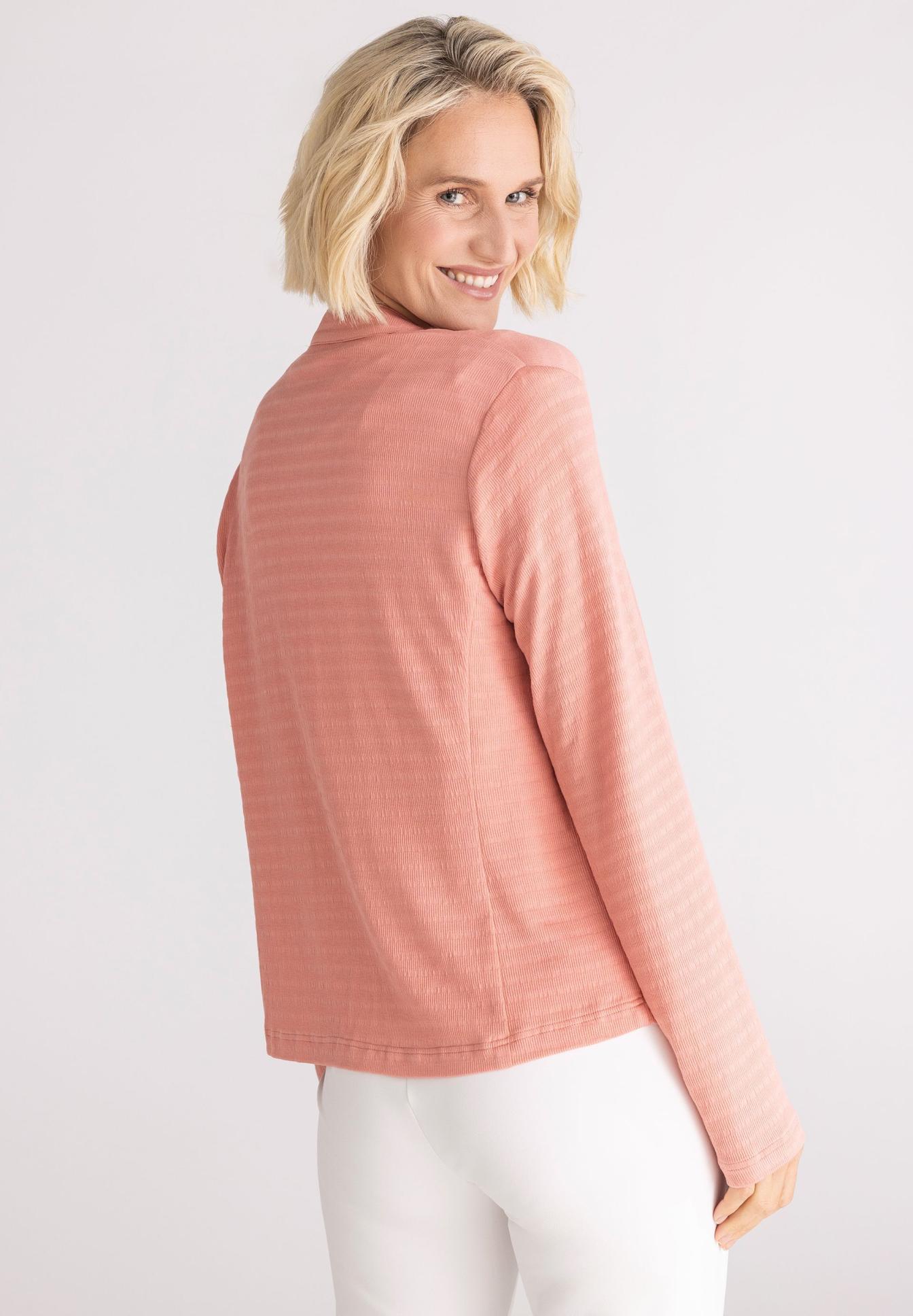 jacke, cardigan, rosa, langarm, weiche, jacke, shirt, rosa, melierter, längere sleeves, jacke, corduroy, rosa, langarm, weichesMaterial