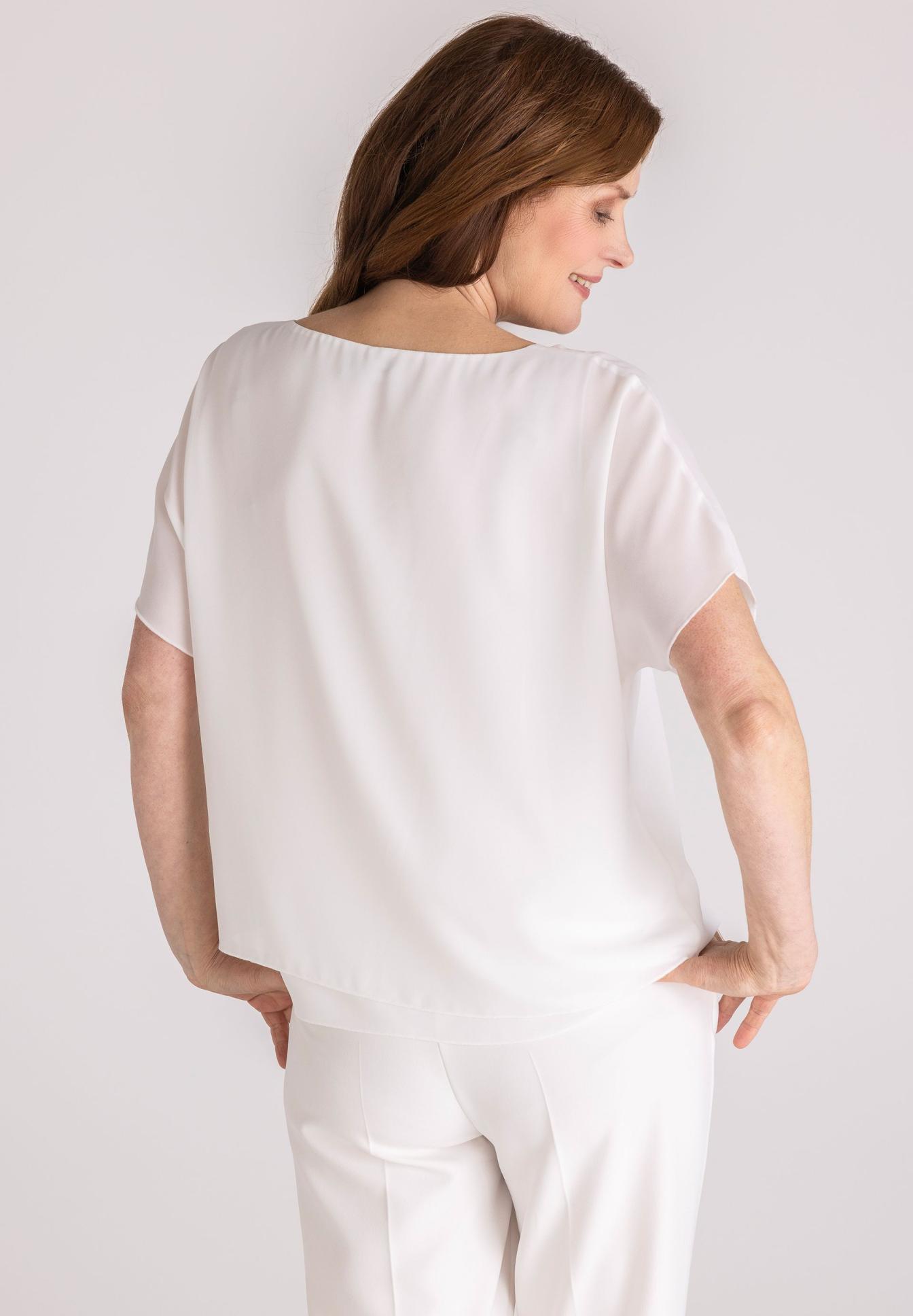 weiße Bluse, Short Sleeve, Kragenlos, leichte Bluse, Weißes Top, T-Shirt, Kurzarm, Weiß, Dünne Stoffe, Rundhalsausschnitt, weiße Bluse, Kurze Ärmel, gerader Schnitt, leichter Stoff, Hosen-Set, weiß, Bluse, Kurzarm, Luftig, Unisex?