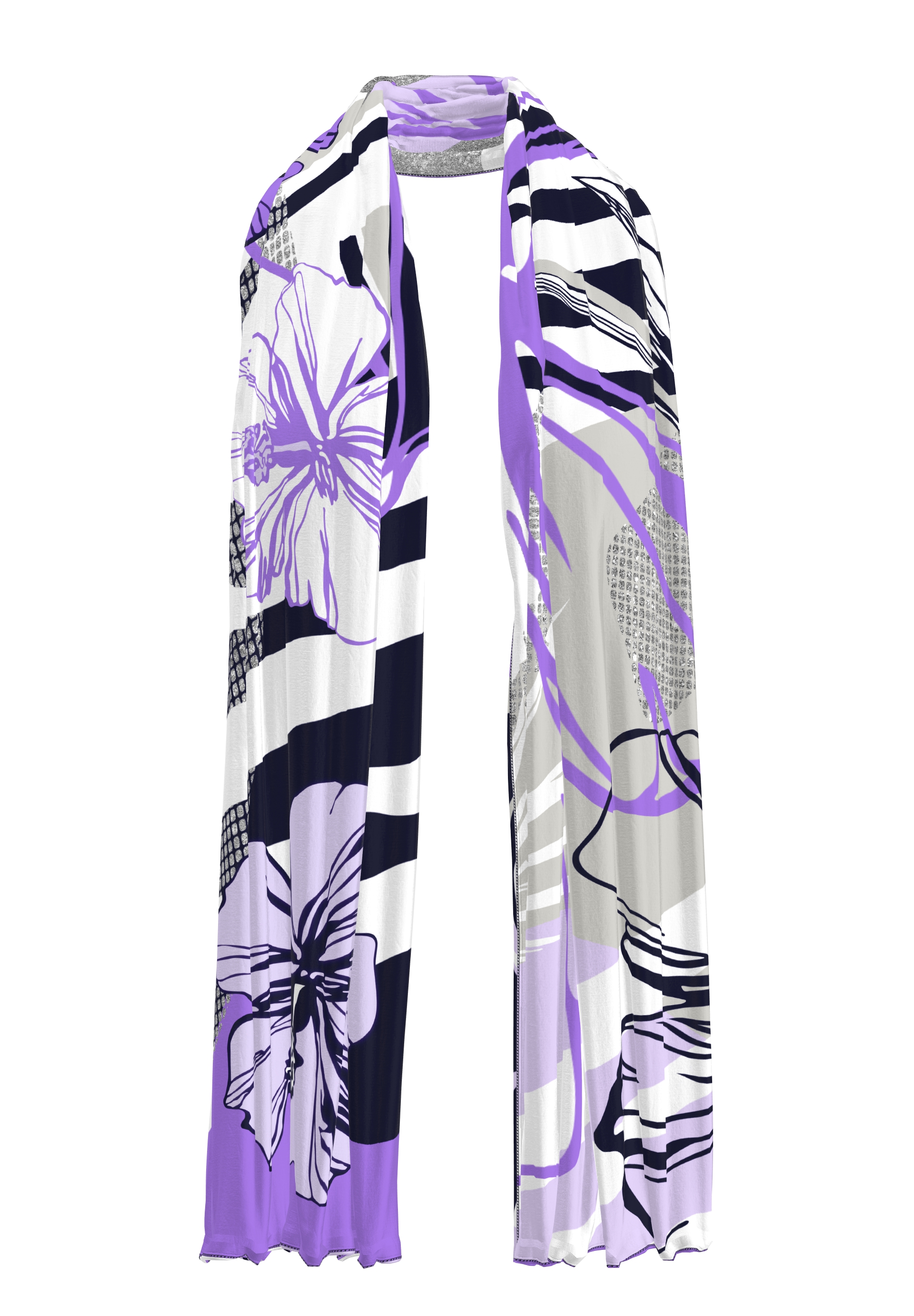 Tuch mit sommerlichem Druck Tuch mit sommerlichem Druck - Produktbild 2