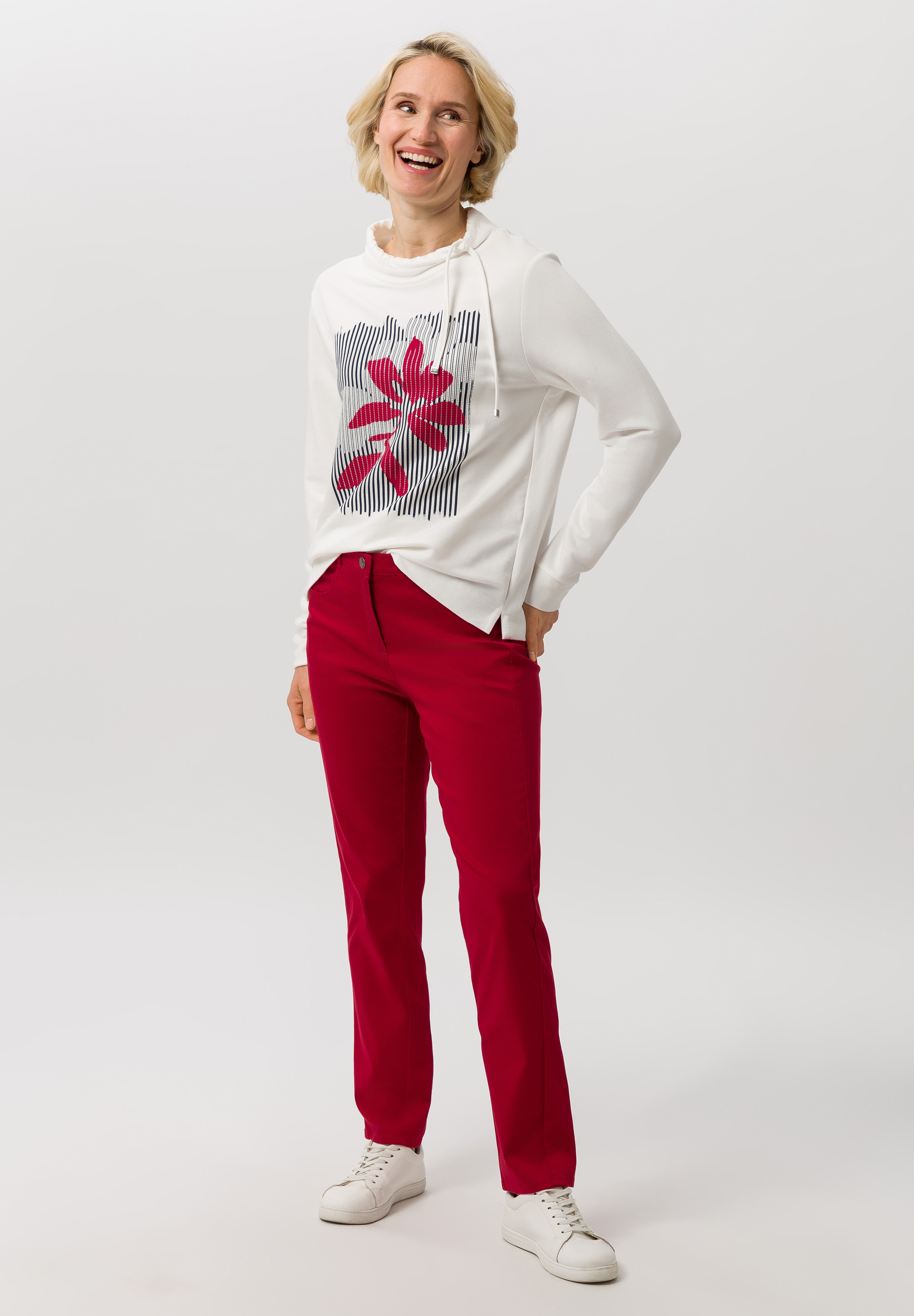 Sweatshirt With placement print Sweatshirt With placement print - Product Image 2