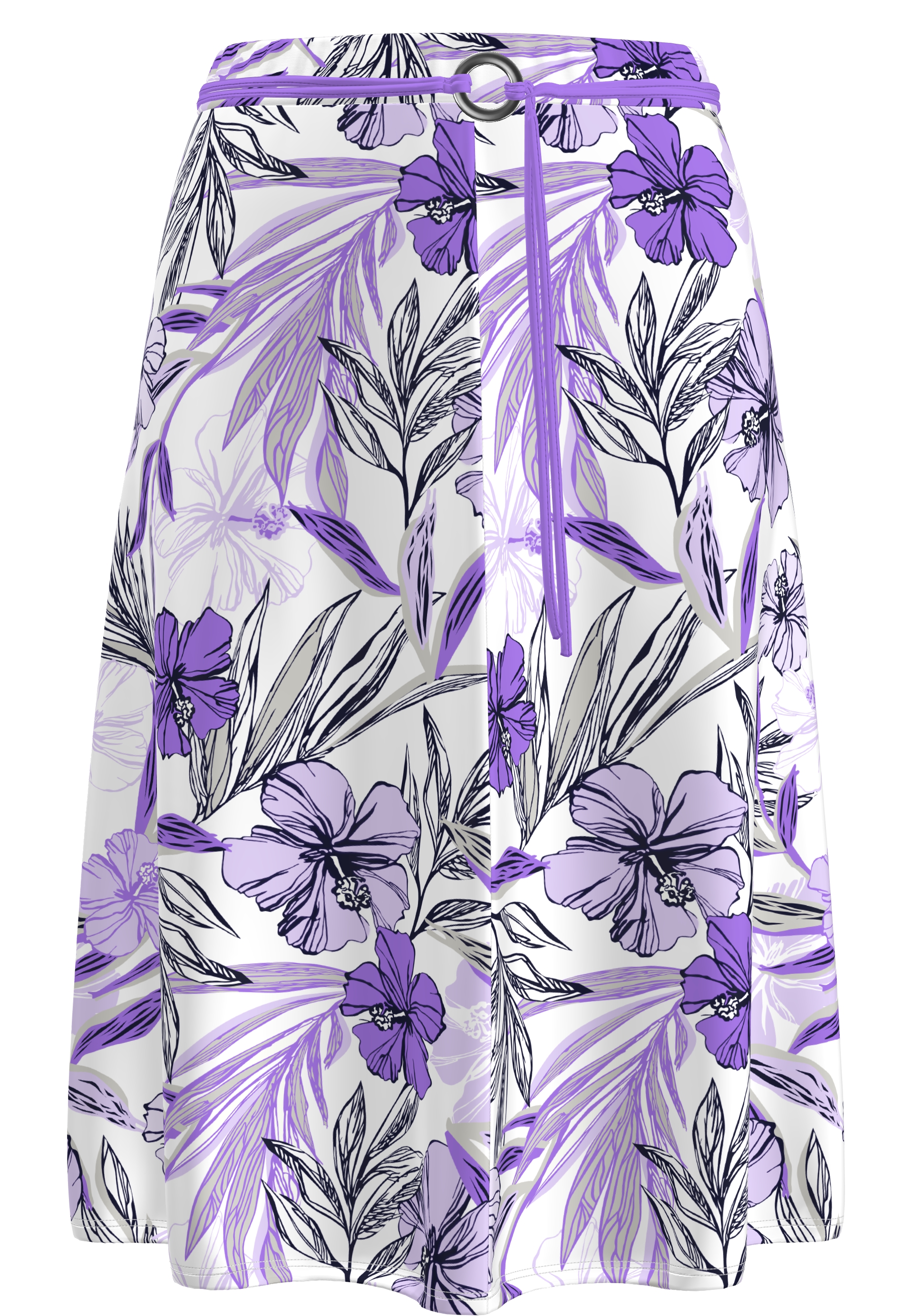 Slip skirt with tie belt - Bild 1 Slip skirt with tie belt - Bild 1