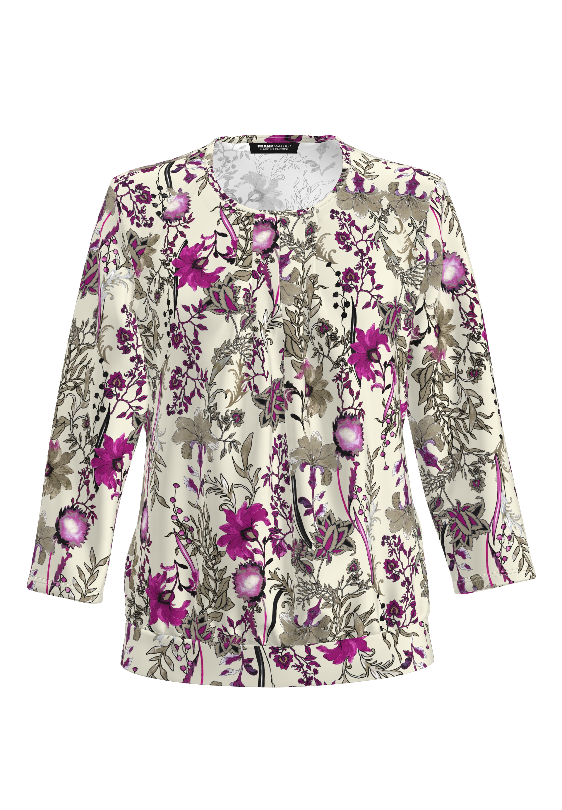Blouse shirt with floral design - Product Image 1