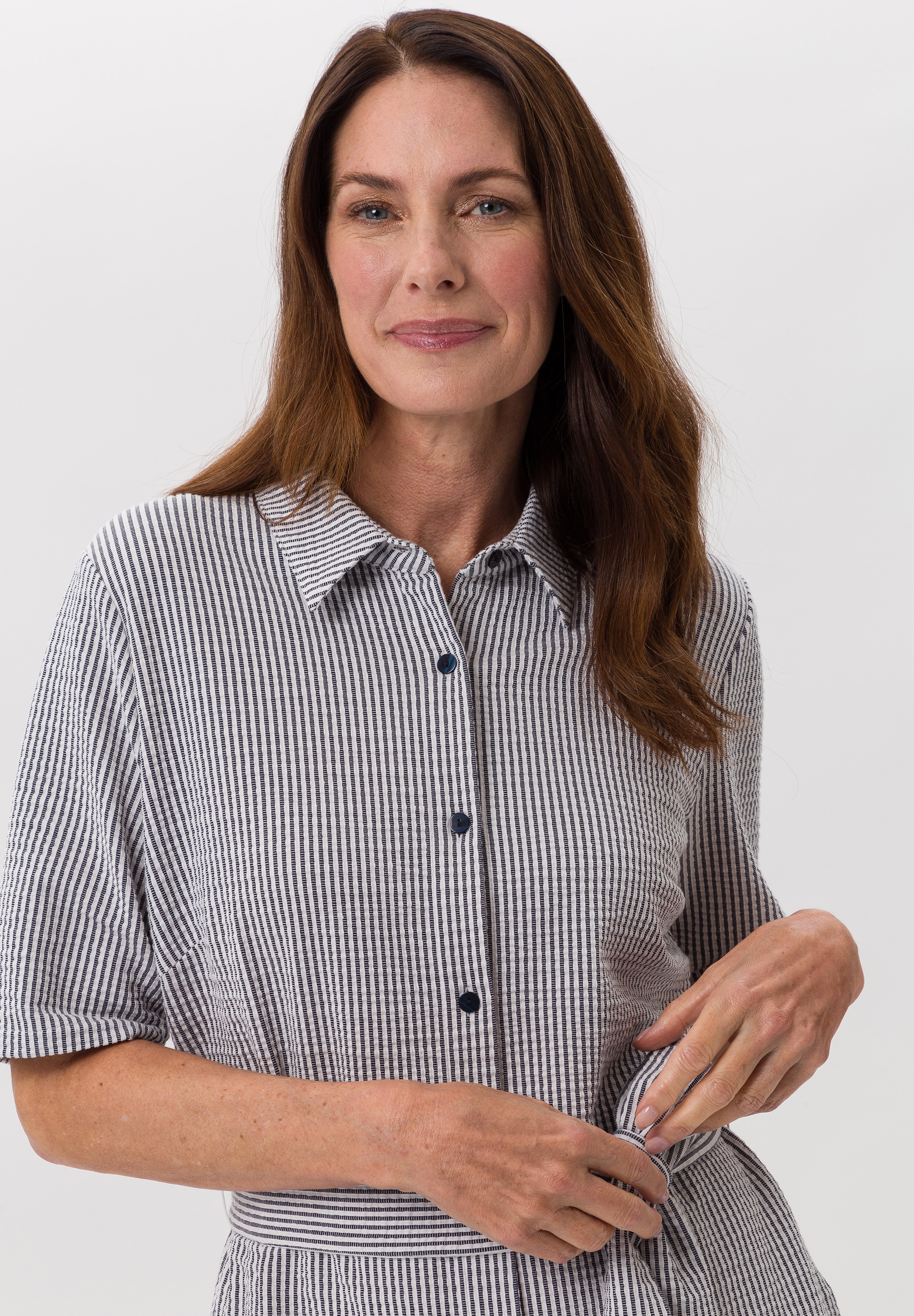 Kleid in modernem Seersucker - Bild 4