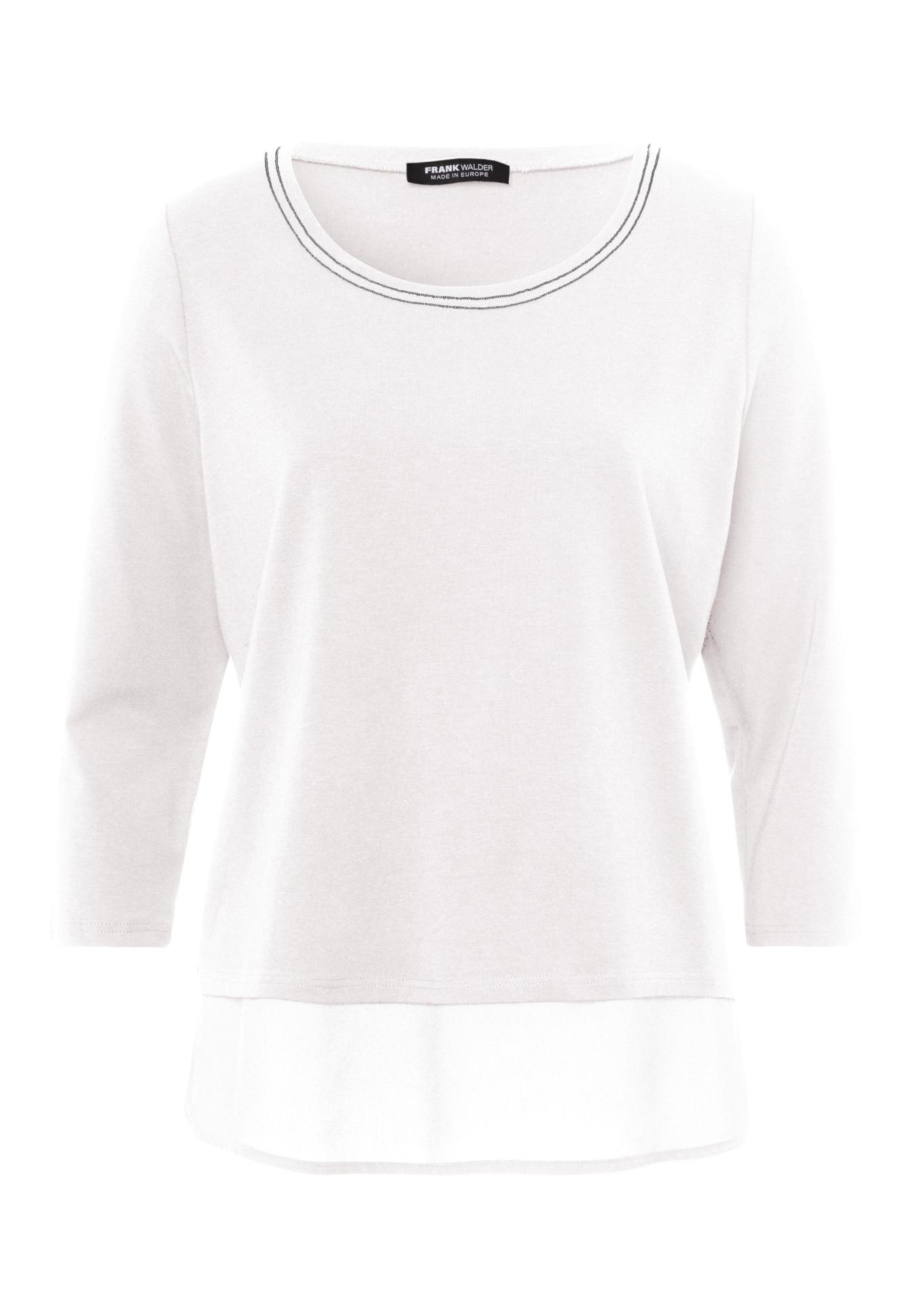 Shirt mit Chiffon-Saum - Produktbild 1