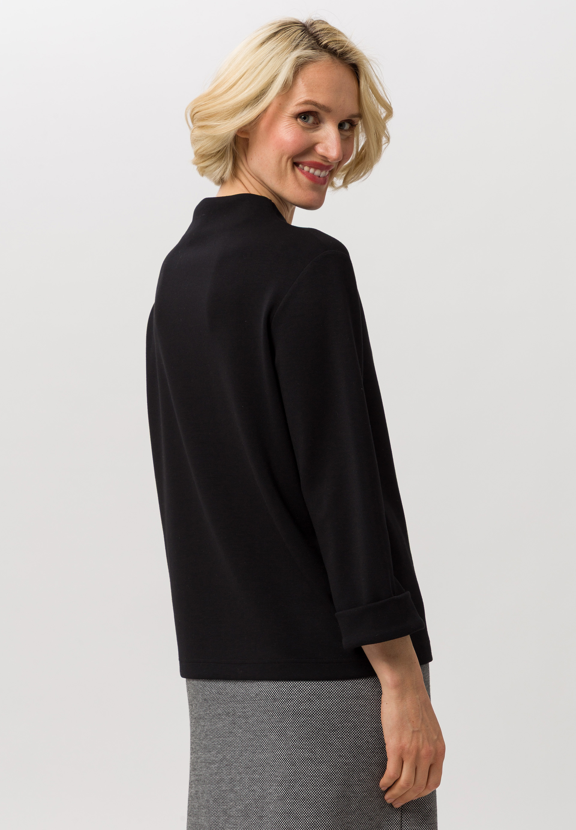 Sweatshirt Made from a soft modal blend - Bild 2 Langarm, Ärmel, Pullover, Person, Frau, Langarm, Ärmel, Pullover, Person, Frau, Langarm, Ärmel, Pullover, Person, Frau, Langarm, Ärmel, Pullover, Person, Frau, Langarm, Ärmel, Pullover, Person, Frau, Langarm, Ärmel, Pullover, Person, Frau