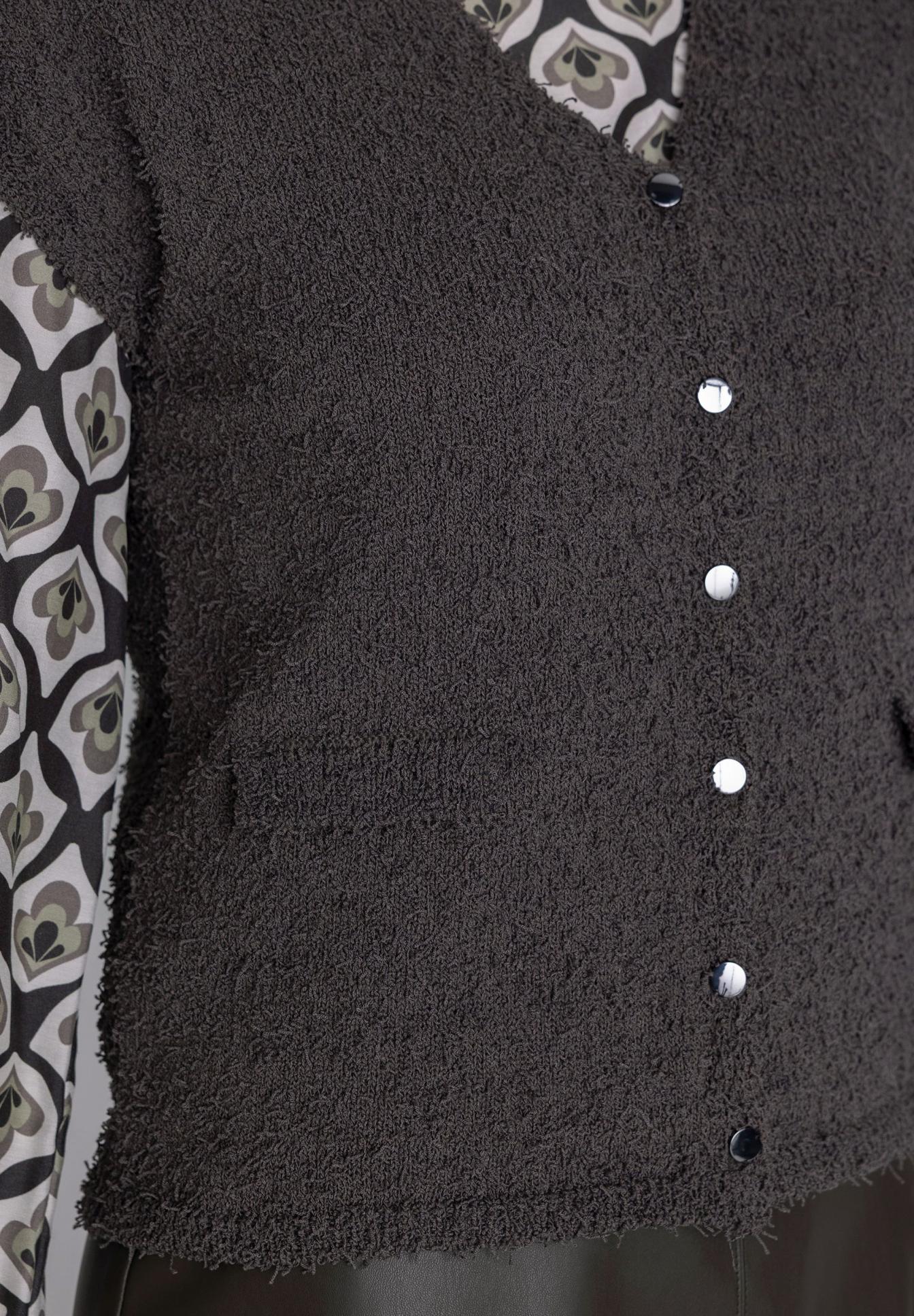 westerner-robe?, fleece, buttons, black, vest?, textiles, Weste, Schafwoll-Optik, Knöpfe, Schwarz, Textur