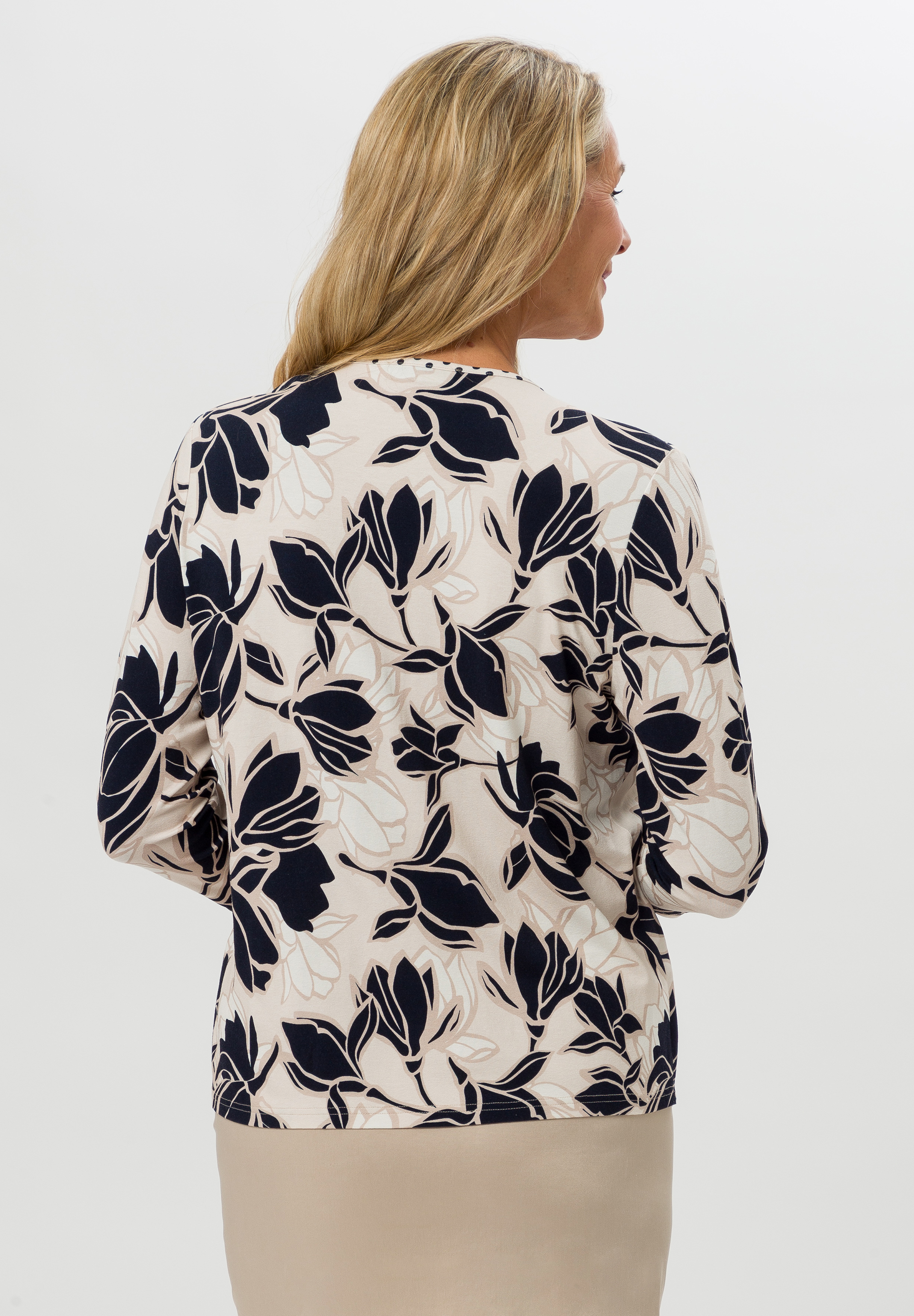 Blusenshirt mit floralem Print - Bild 2