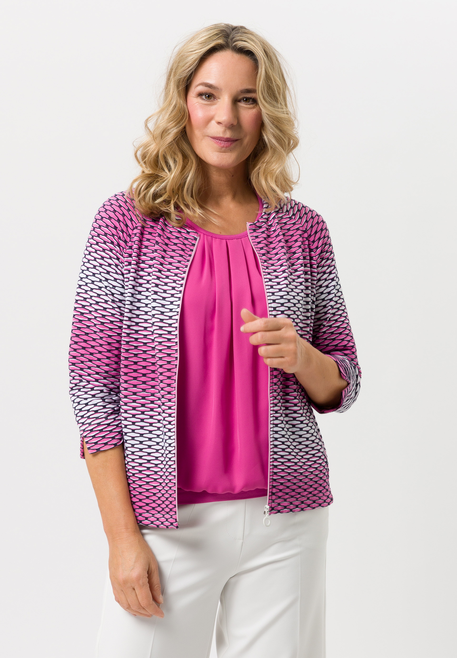 Leichtjacke mit Jacquard-Muster - Produktbild 1