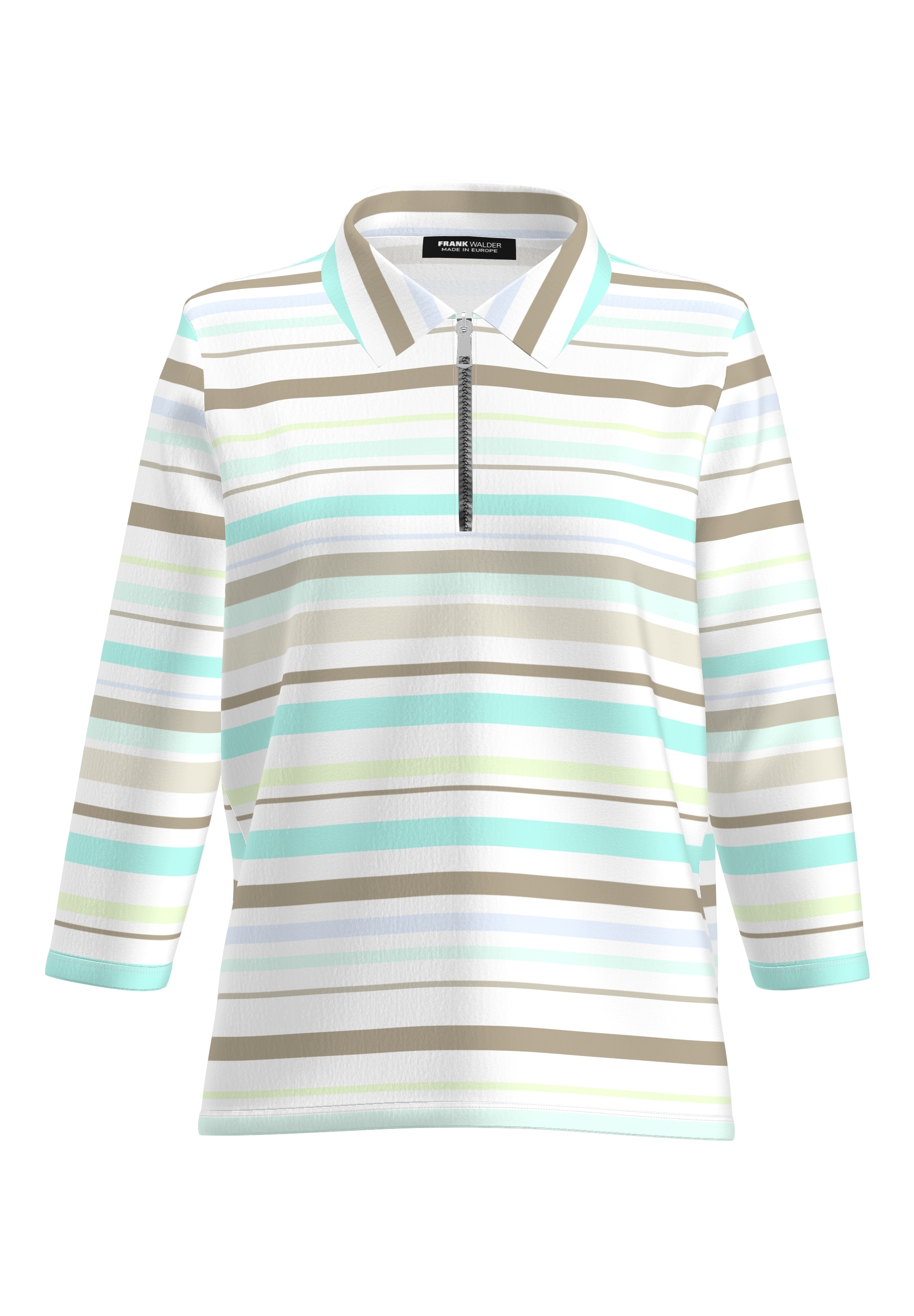 Poloshirt mit Zip Poloshirt mit Zip - Produktbild 1