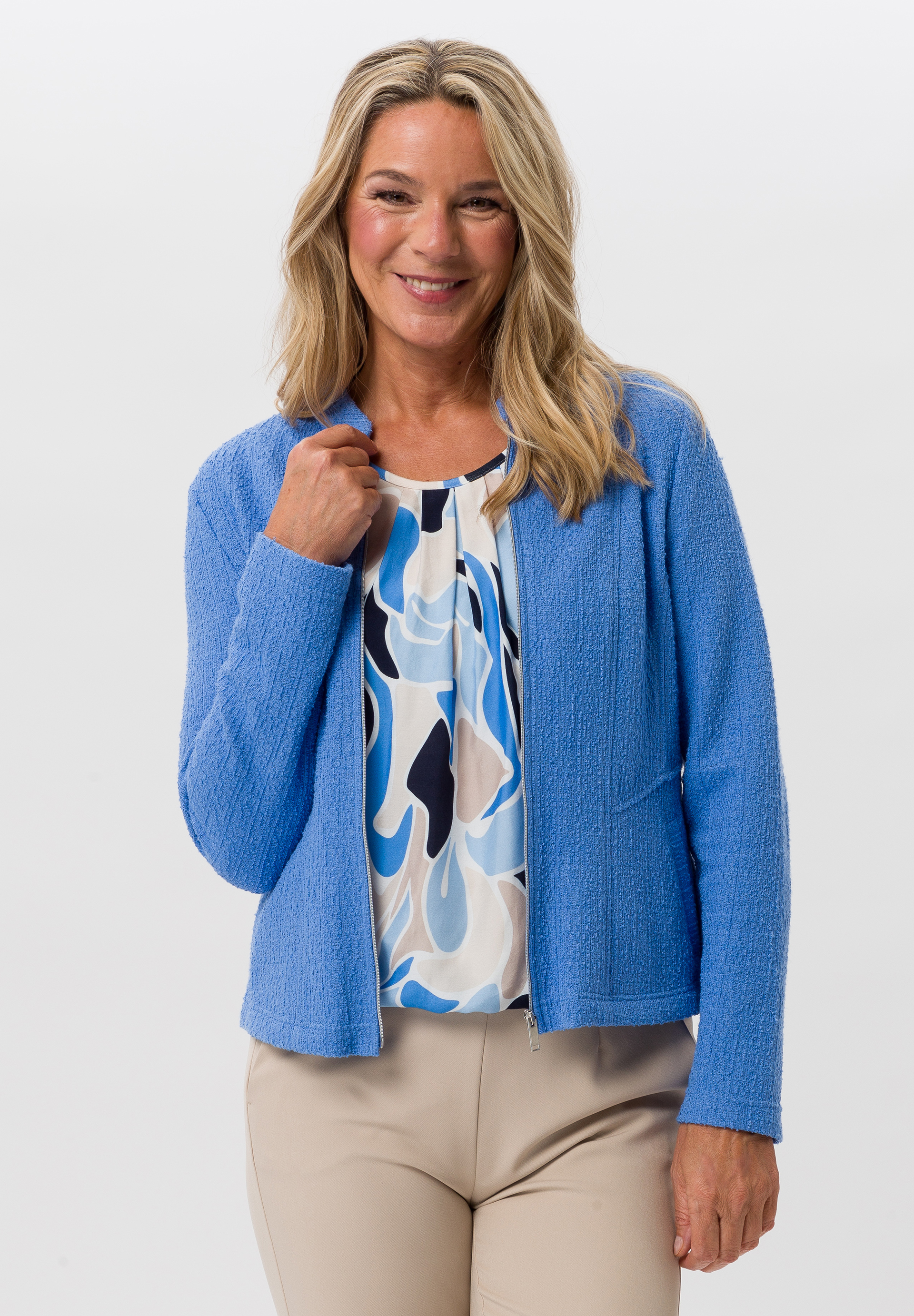 Blazerjacke aus Jersey mit Zip Blazerjacke aus Jersey mit Zip - Produktbild 1