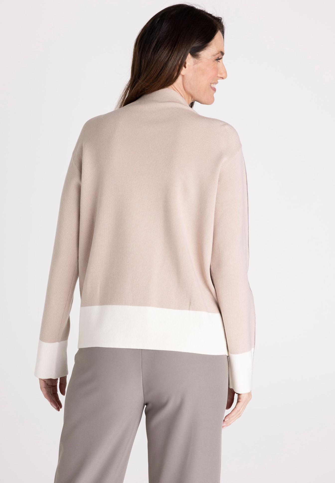 jacke, cardigan, beige, farbblock, strick, Kleidung, Pullover, Cardigan, Farbblock, Langarm