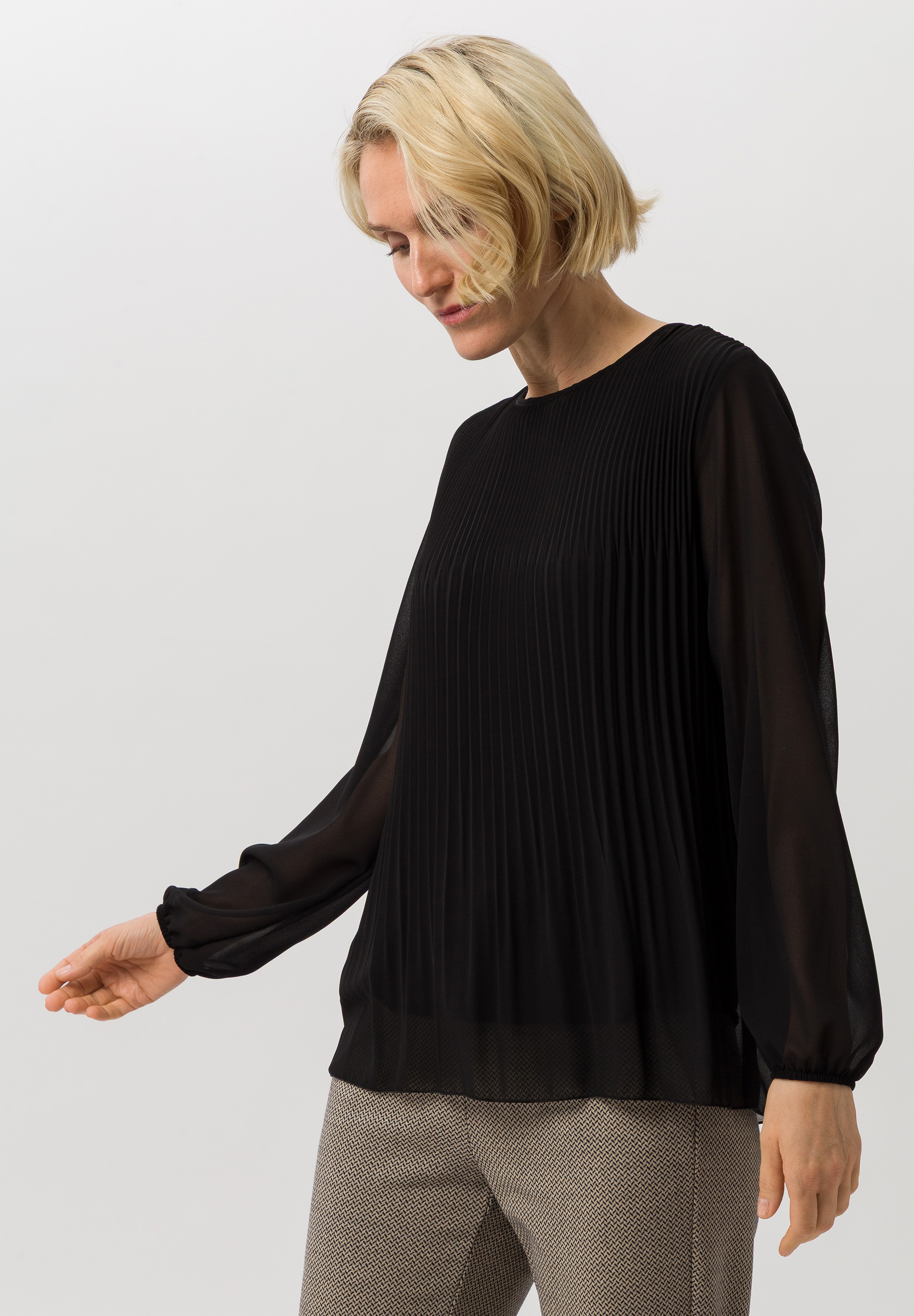 Blouse With pleated texture - Product Image 1