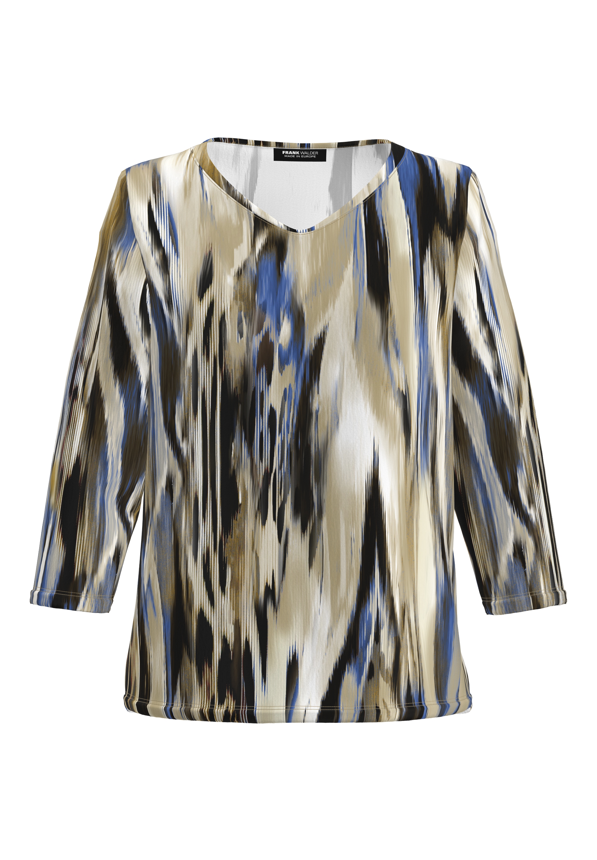 Blouse shirt with an exciting all-over print - Bild 1 Blouse shirt with an exciting all-over print - Bild 1