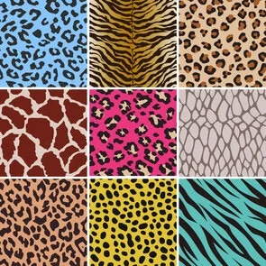 Animalprint Bild eines Animalprints