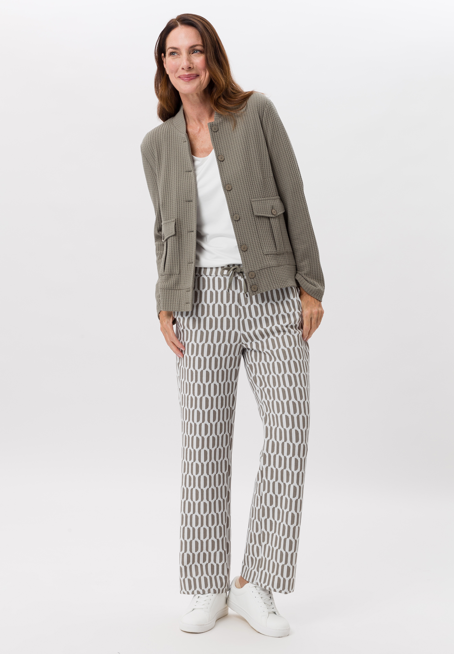 Strickblazer in Cotton-Mix-Struktur - Produktbild 2
