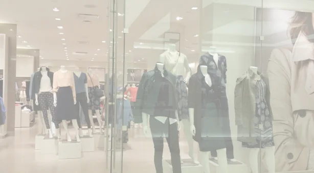 Schaufenster Bild eines Schaufensters
