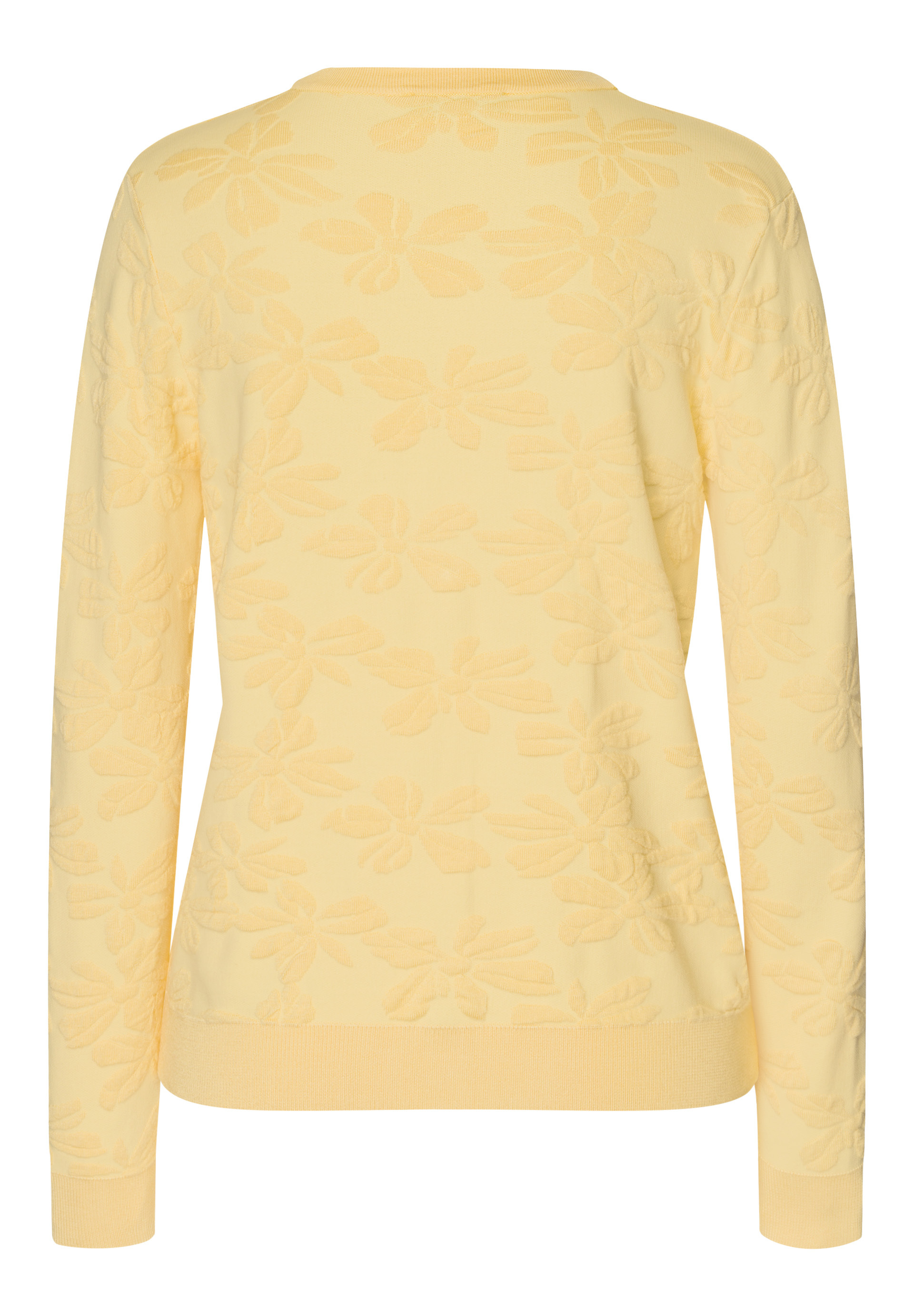 Strickjacke in floralem Feinstrick - Bild 2