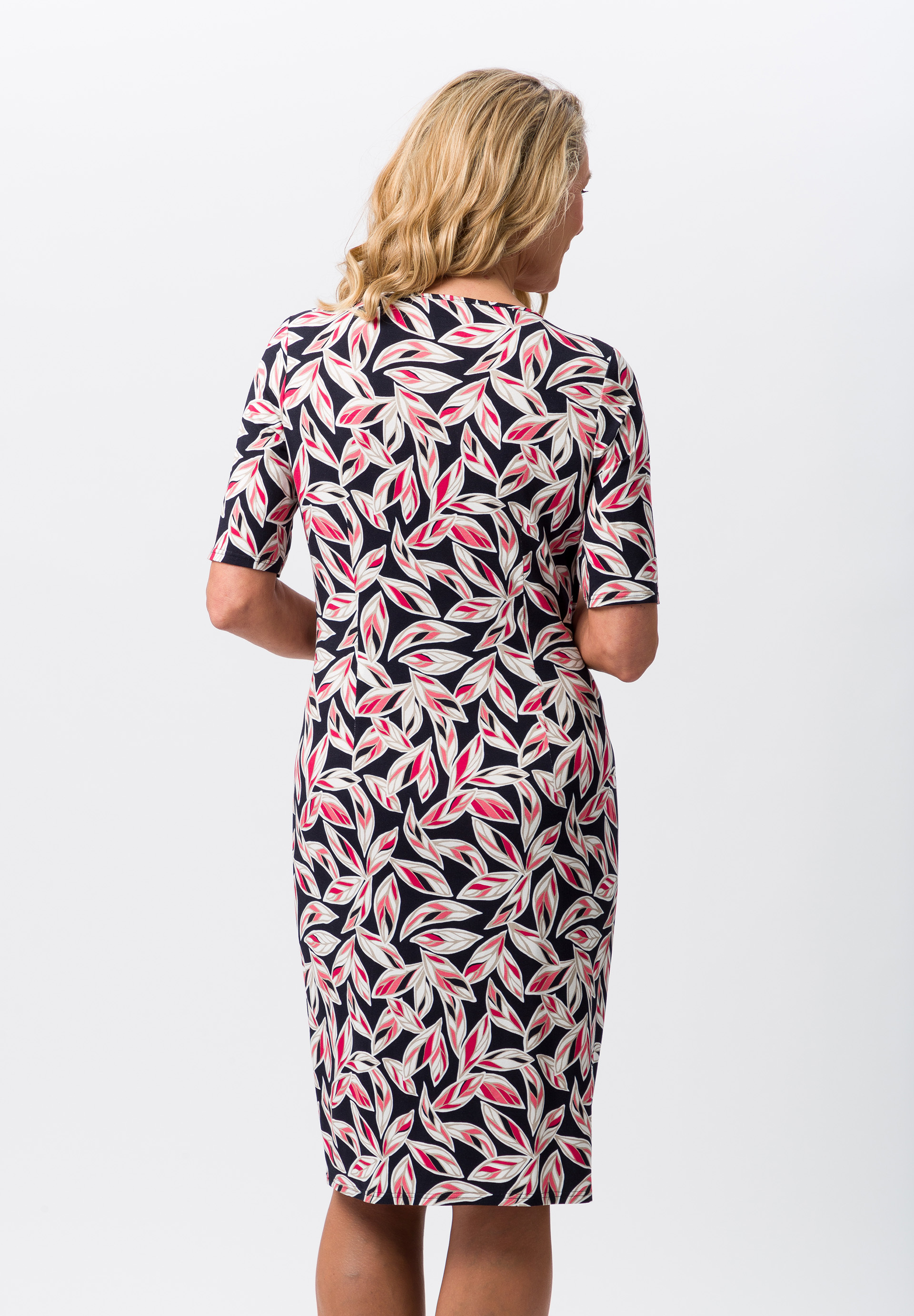 Kleid in Wickeloptik - Bild 2
