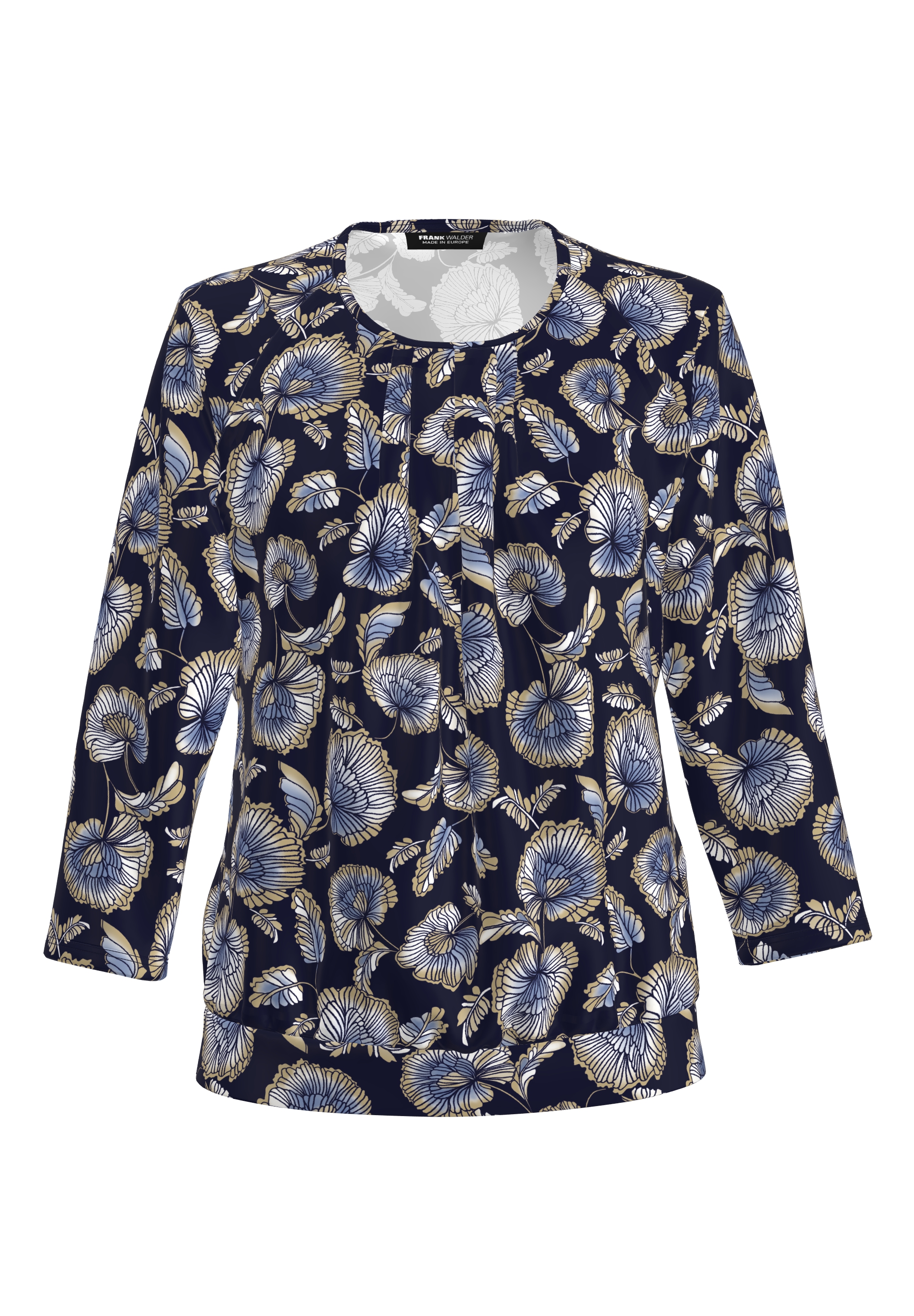 Blouse shirt with floral design - Product Image 1