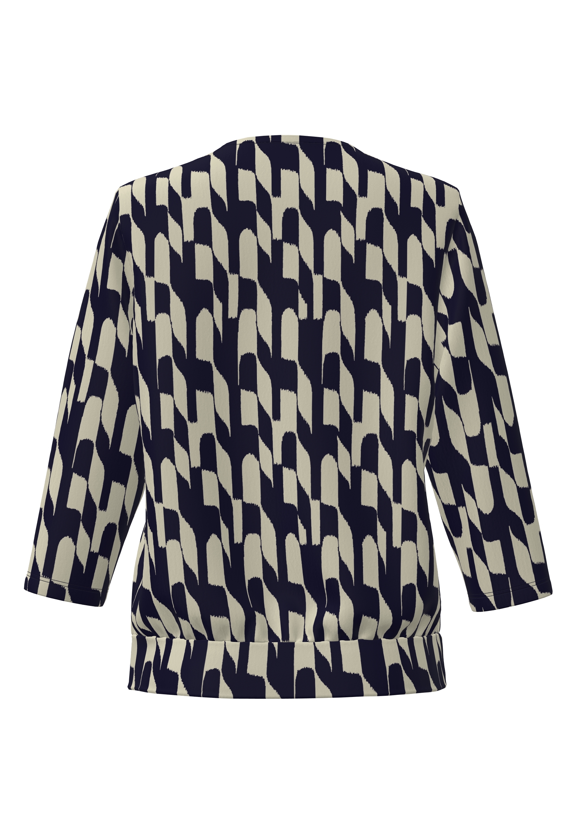 Blusenshirt mit Faltendetail im Vorderteil - Bild 2