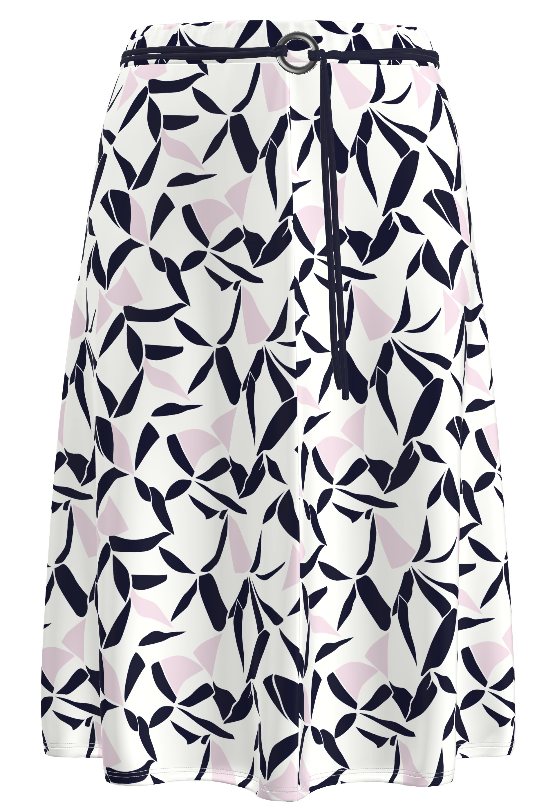 A-Linien Rock mit floralem Print - Produktbild 1