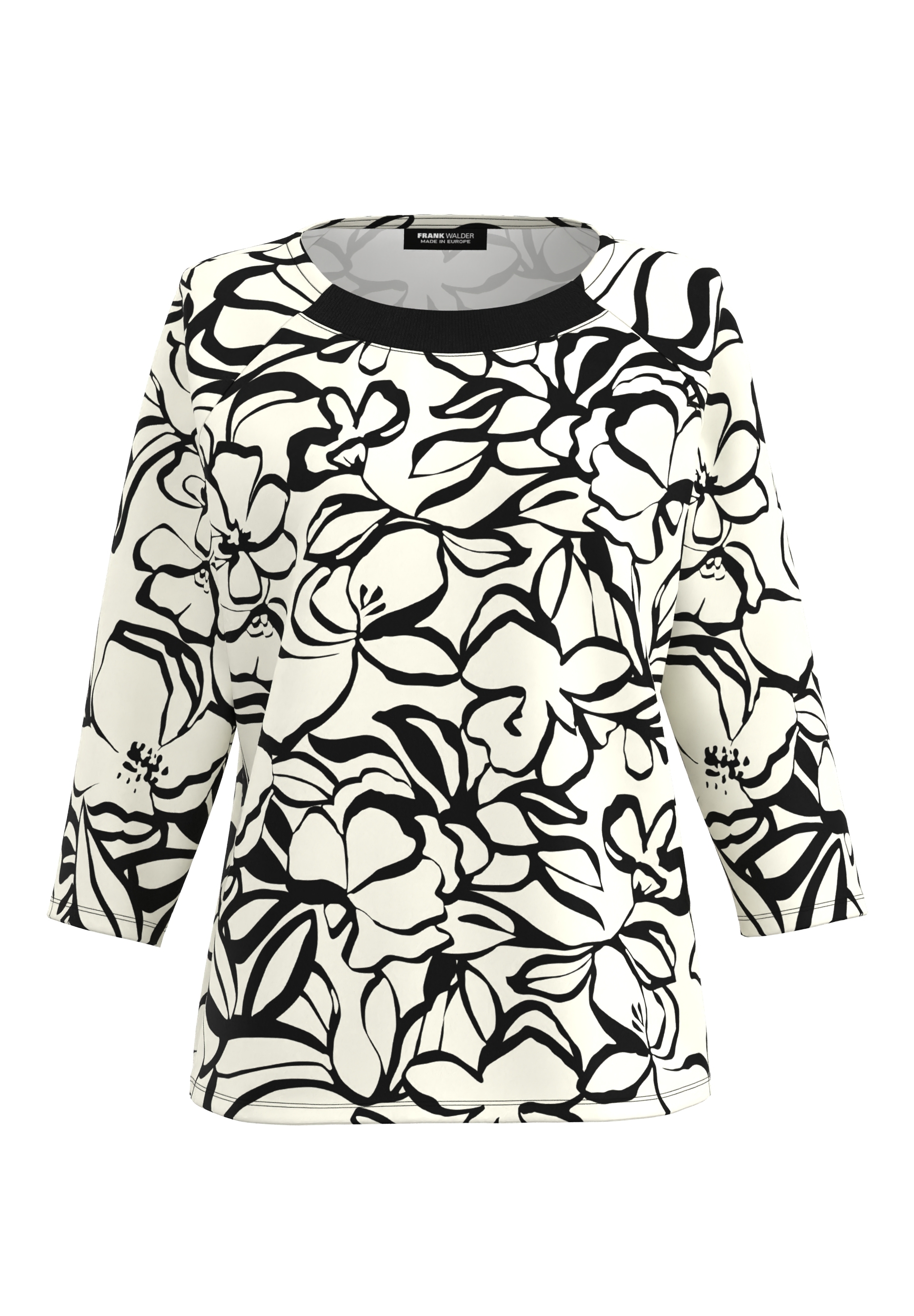 Shirt mit Strickbündchen - Produktbild 1