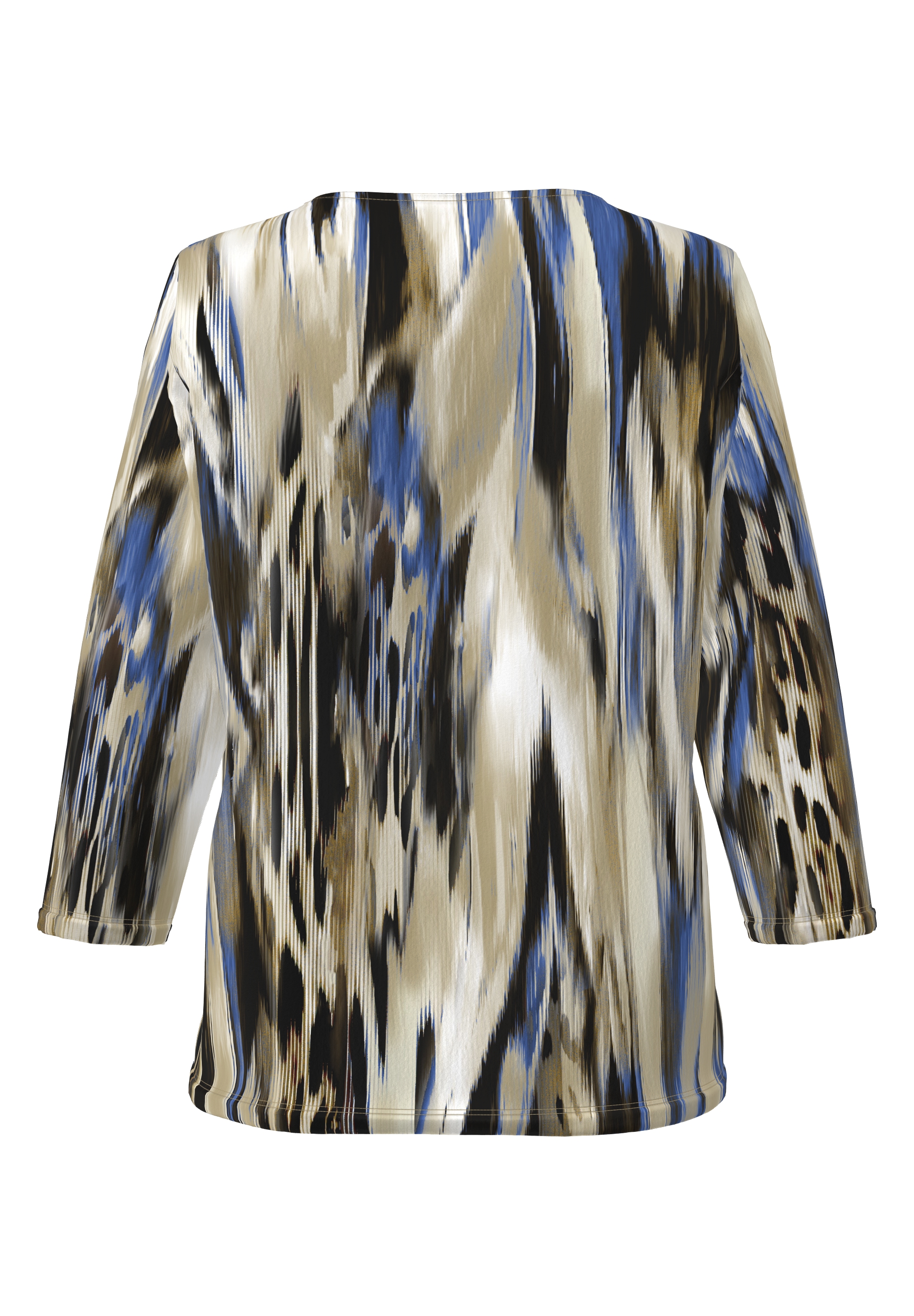 Blouse shirt with an exciting all-over print - Bild 2 Blouse shirt with an exciting all-over print - Bild 2