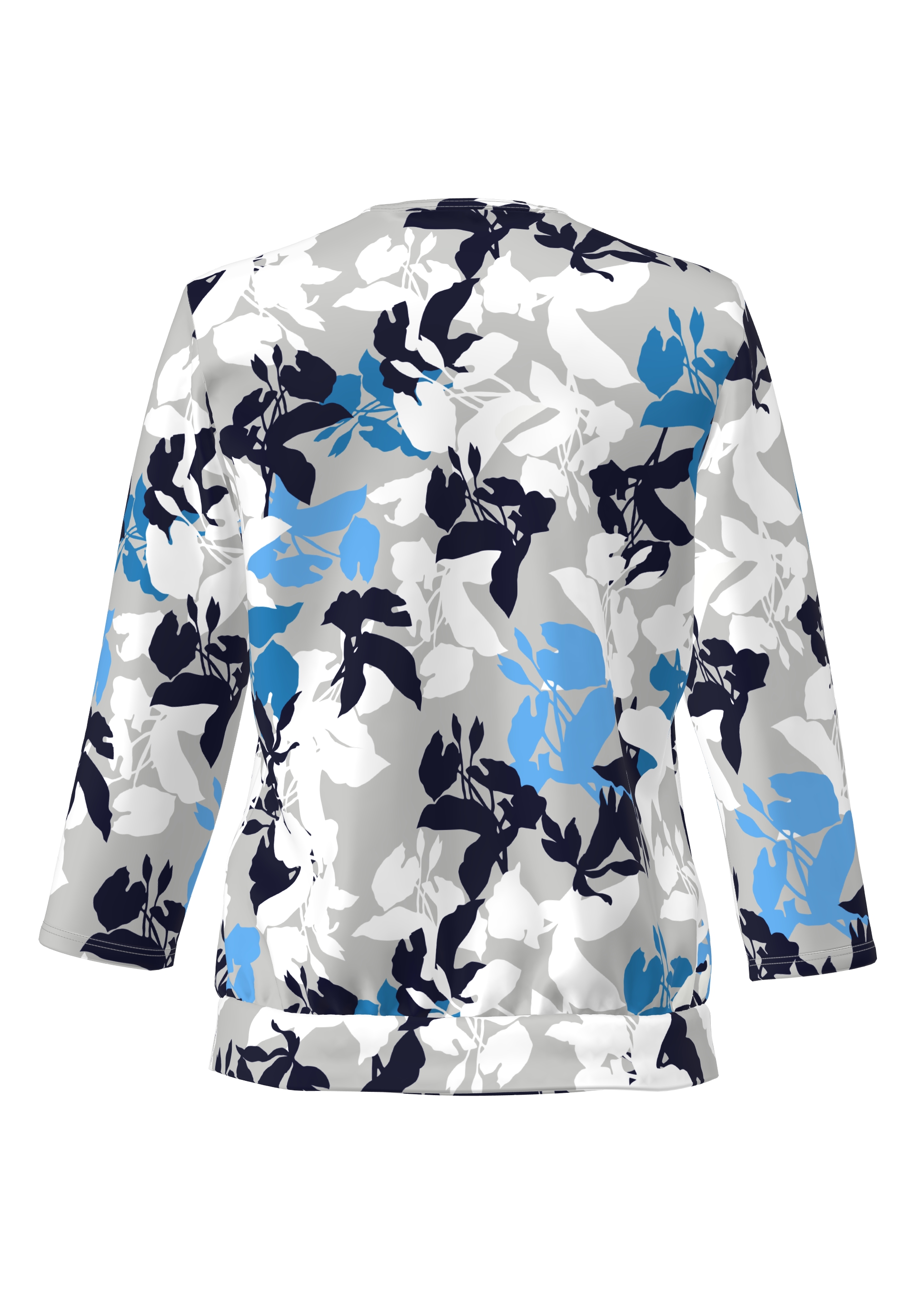 Blouse shirt in a trendy floral design - Bild 2 Blouse shirt in a trendy floral design - Bild 2