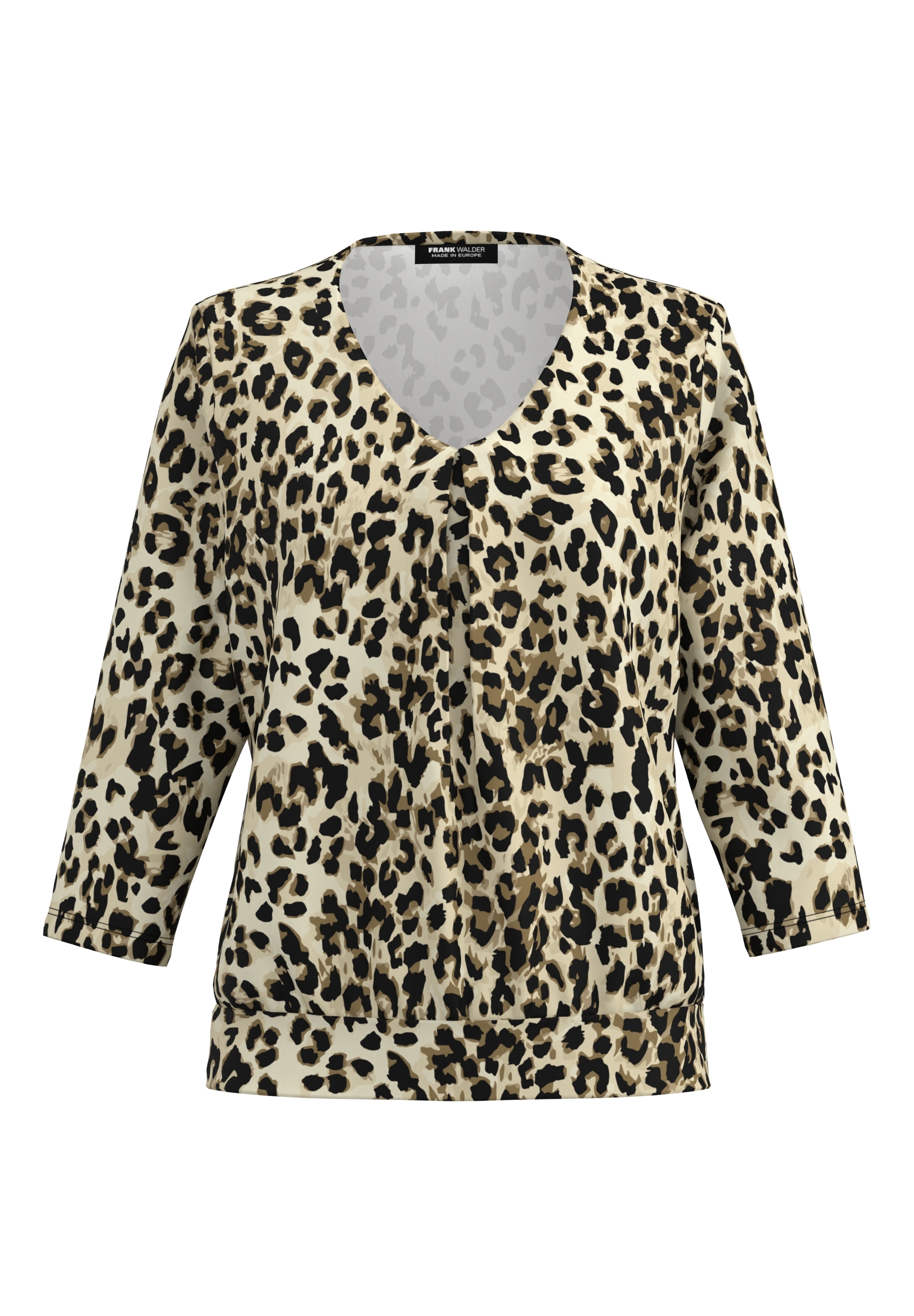 Blusenshirt mit Faltendetail im Vorderteil - Bild 1 Bluse, Kleidung, Langarm, Ärmel, Bluse, Kleidung, Langarm, Ärmel, Bluse, Kleidung, Langarm, Ärmel