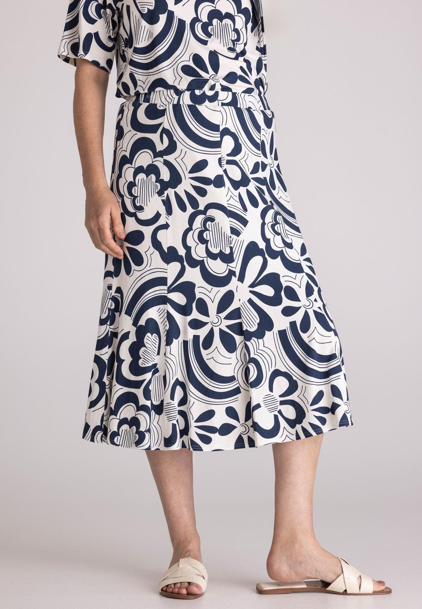 Skirt with floral print - Product Image 1
