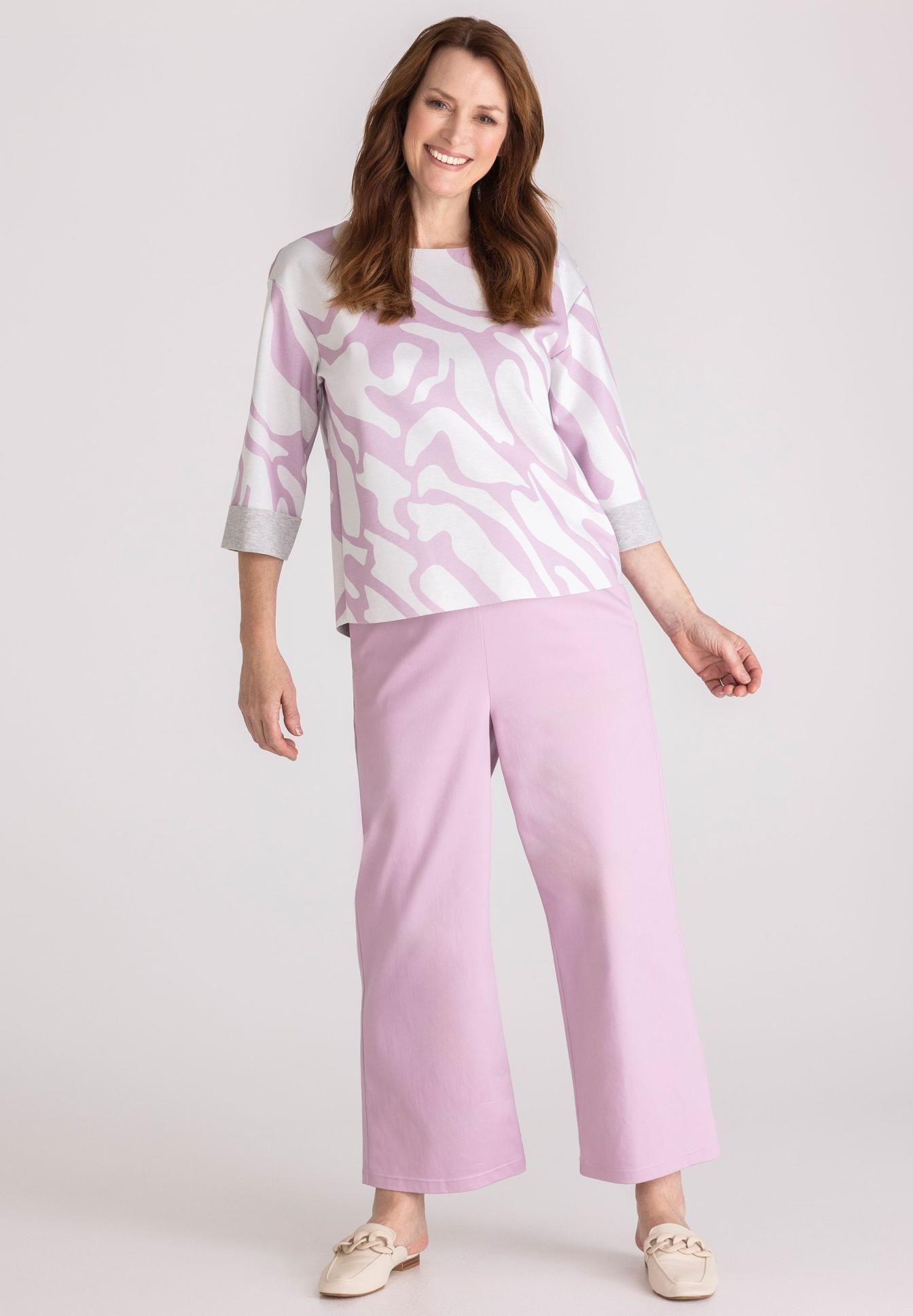 Shirt mit Kontrastbündchen - Produktbild 2