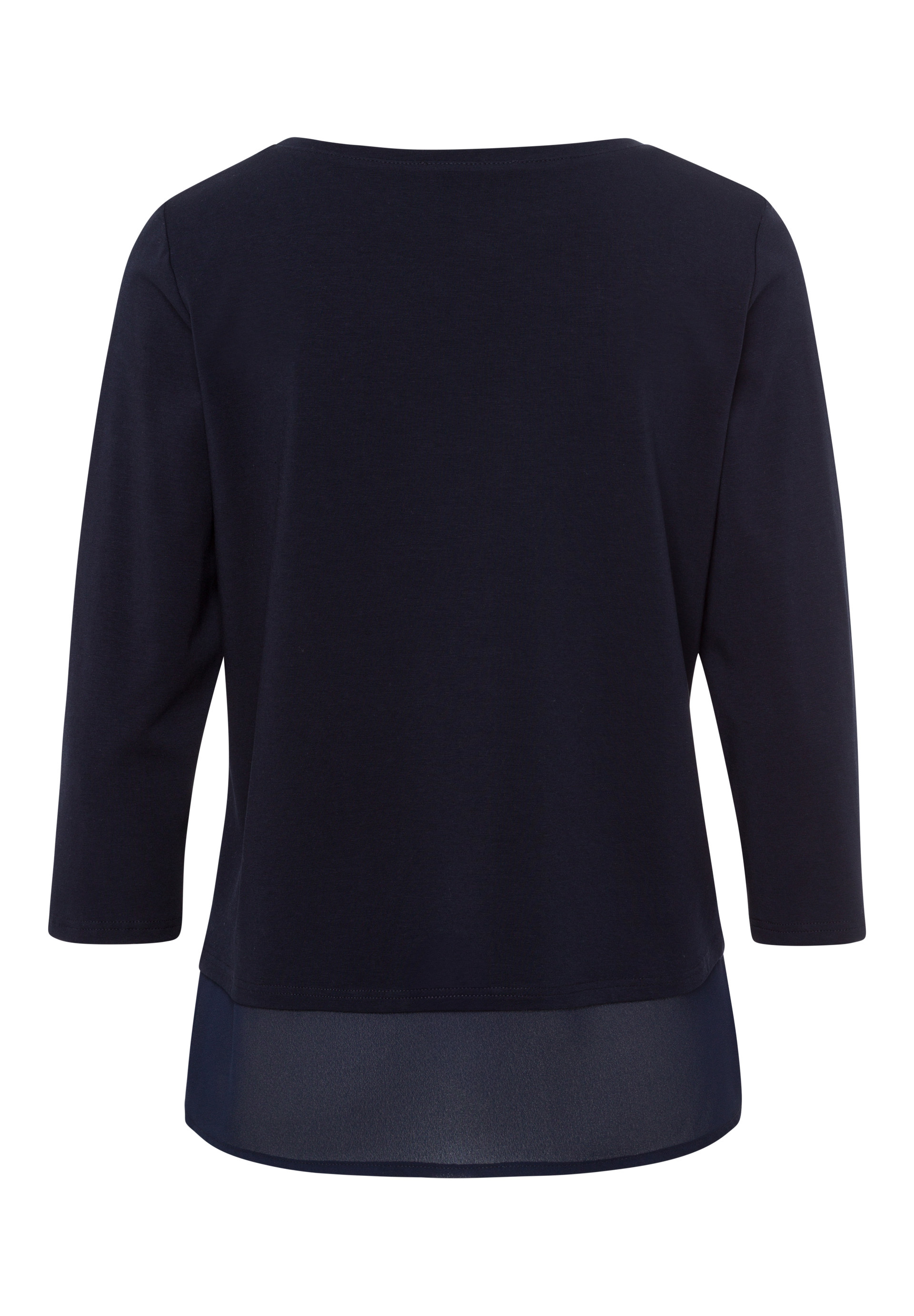 Shirt mit Chiffon-Saum Shirt mit Chiffon-Saum - Produktbild 2